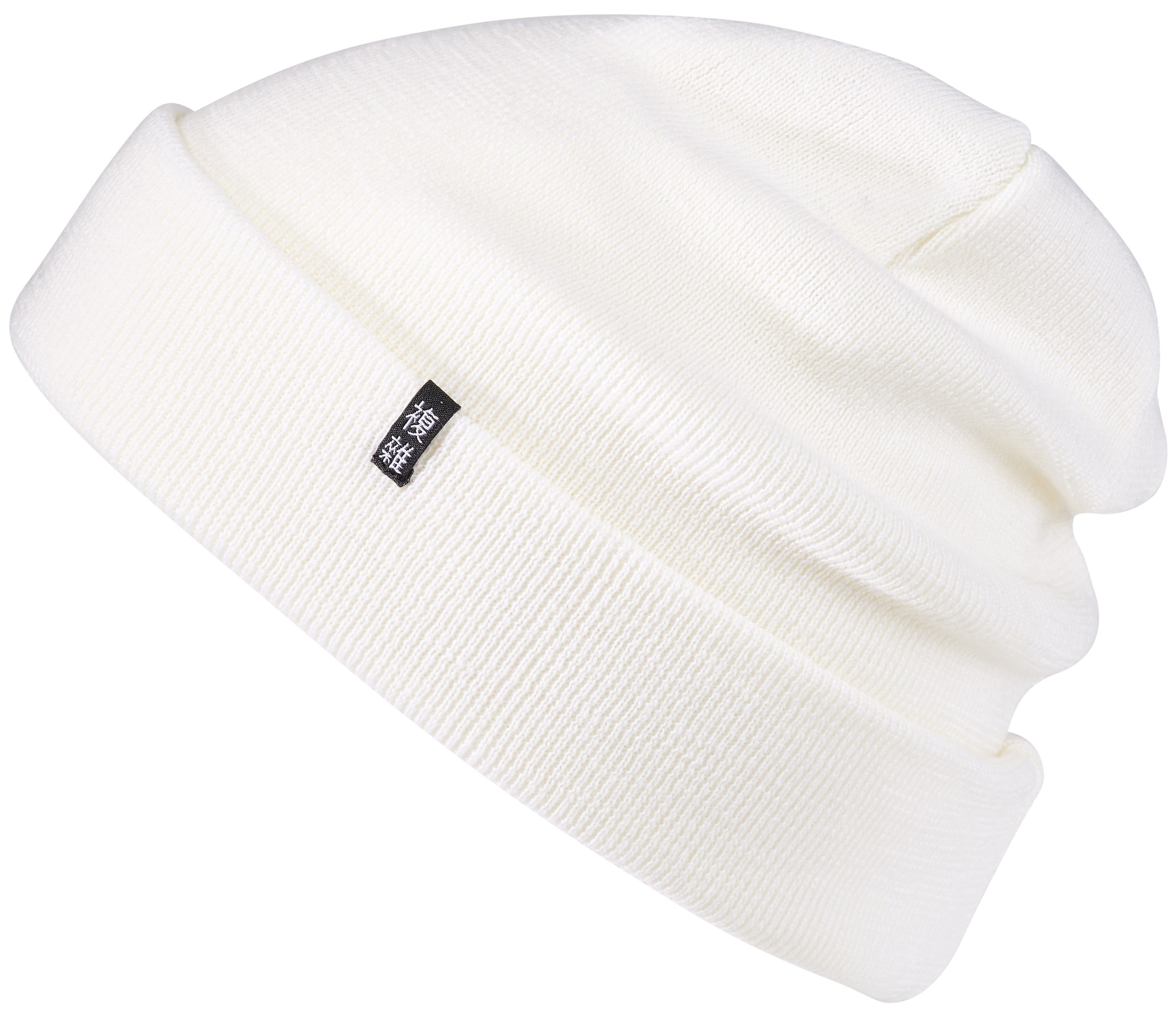 Enter the Complex Beanie Mütze - Ren - Damen und Herren 100% Merino Wolle, 2-Lagig gestrickt