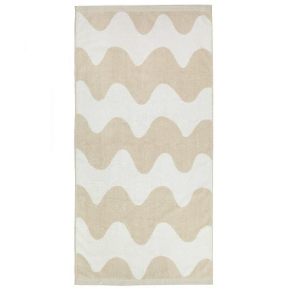 Marimekko Badetücher Badetuch Lokki Beige-Weiß