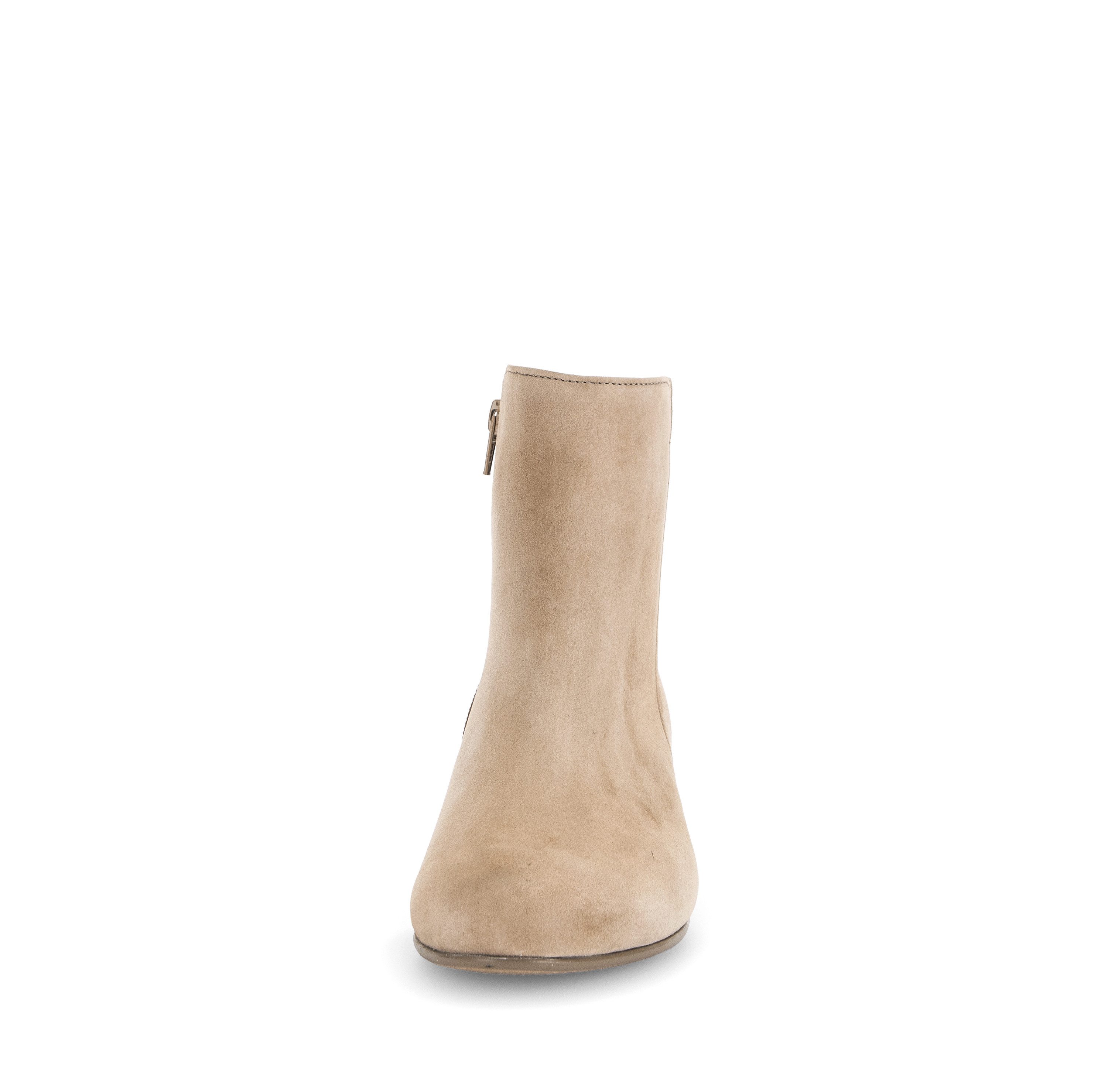 Gabor Stiefelette Blockabsatz, Ankleboots mit praktischem Reißverschluss, schmale Form