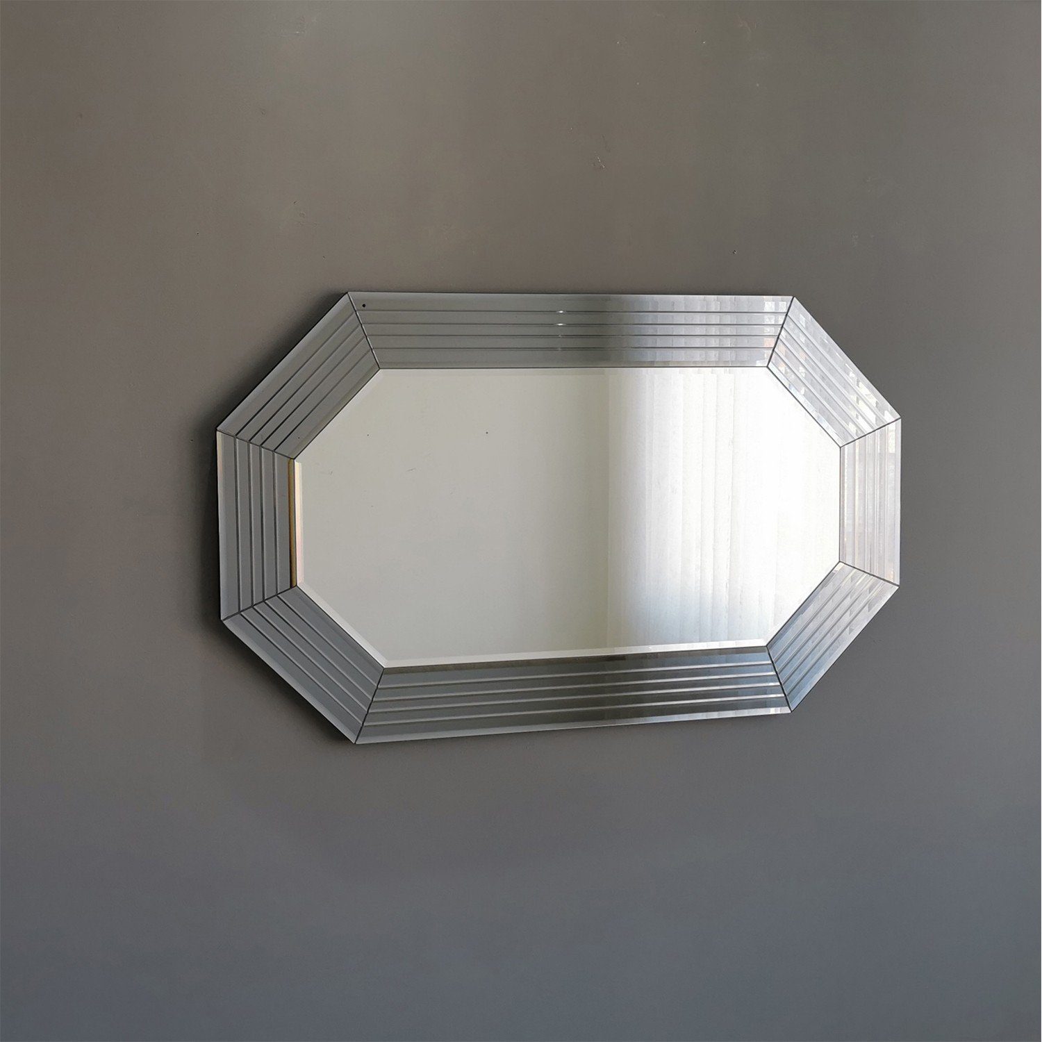 Wandspiegel 100% Silber, 60x100x2,2 Skye cm, Decor MDF A311YNOS,