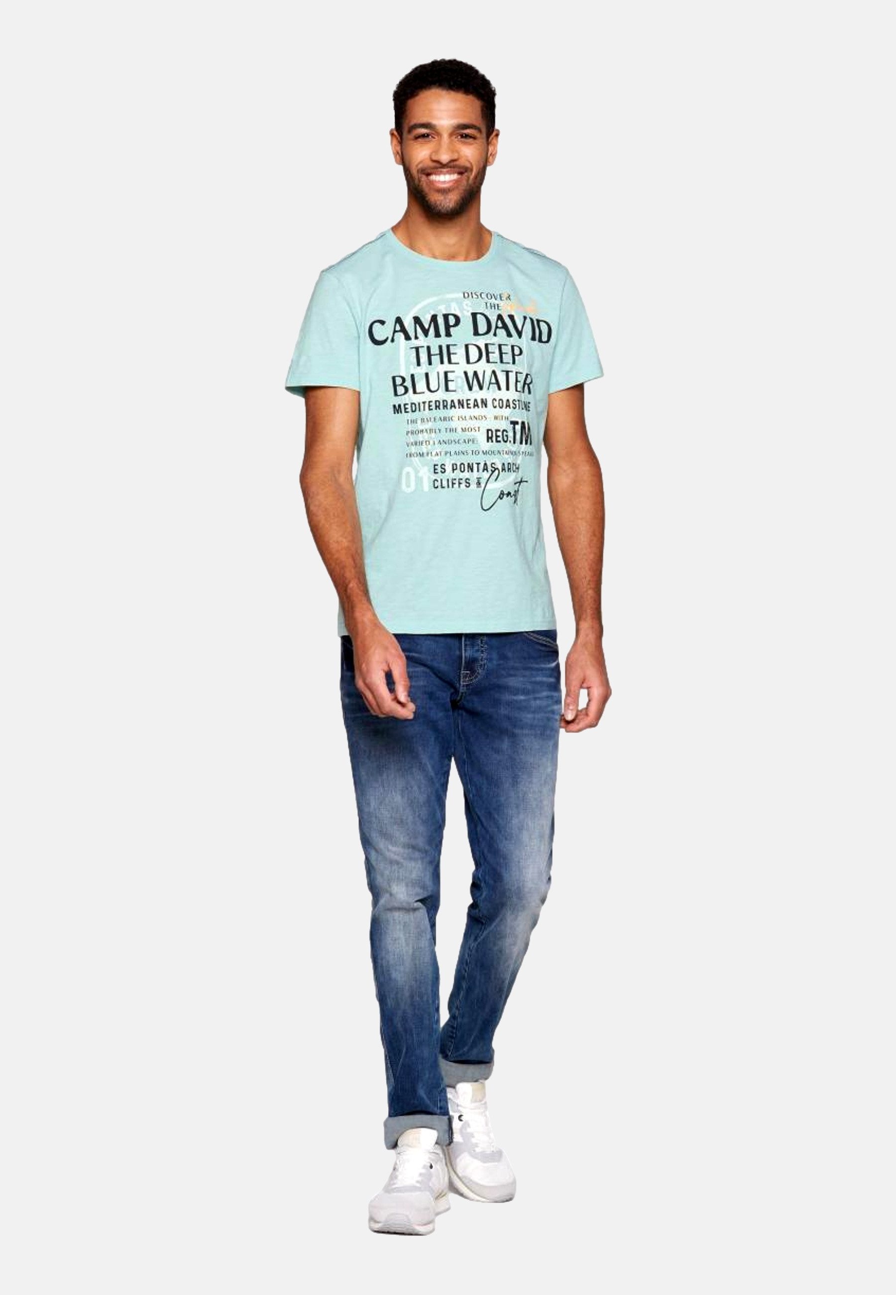 CAMP DAVID T-Shirt T-Shirt Kurzarmshirt (1-tlg., günstig online kaufen