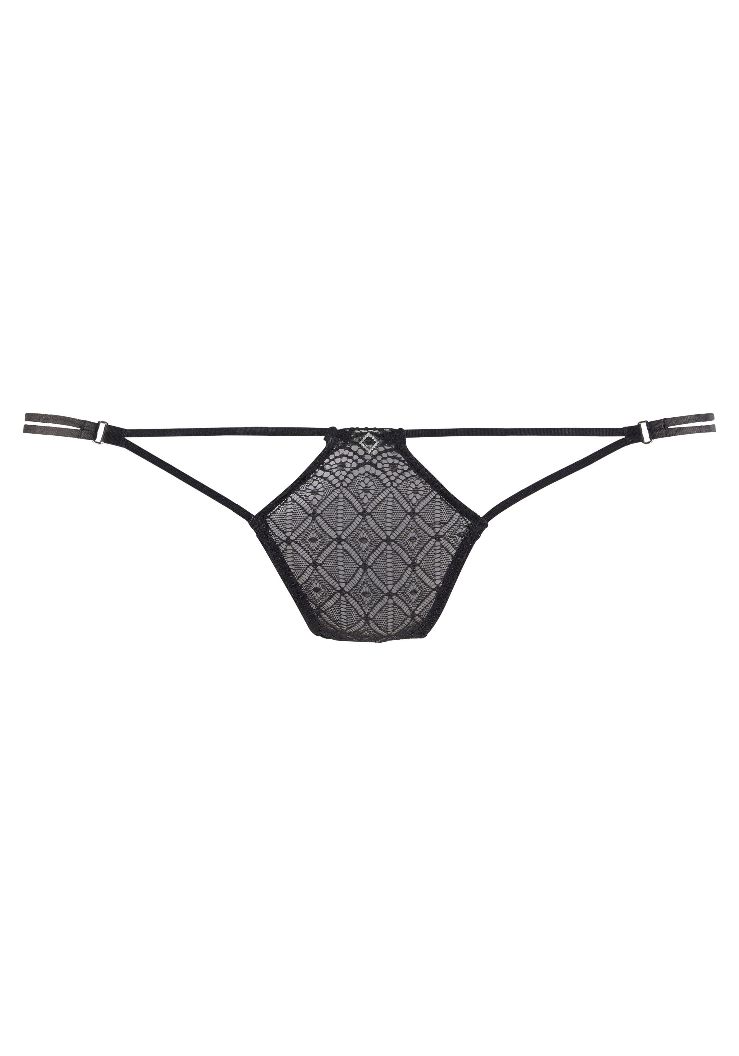 petite fleur gold Bändchenstring mit Strass-Details günstig online kaufen