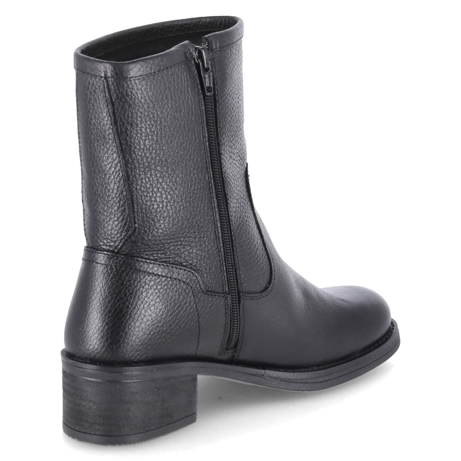 Kaerlek Kaerlek Ellis-17 Black Damen Glattleder schwarz Winterstiefel
