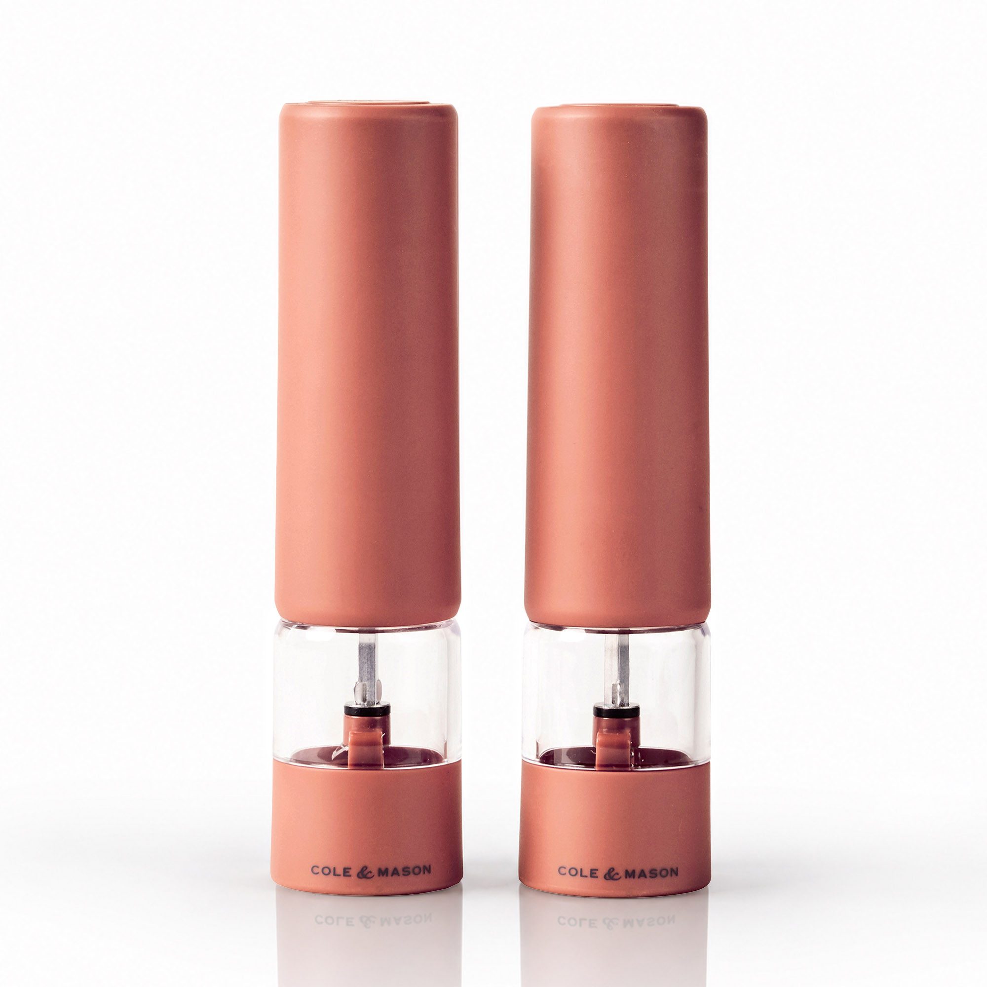 Cole & Mason Salz-/Pfeffermühle Brixton, Elektrisch, USB-C aufladbar