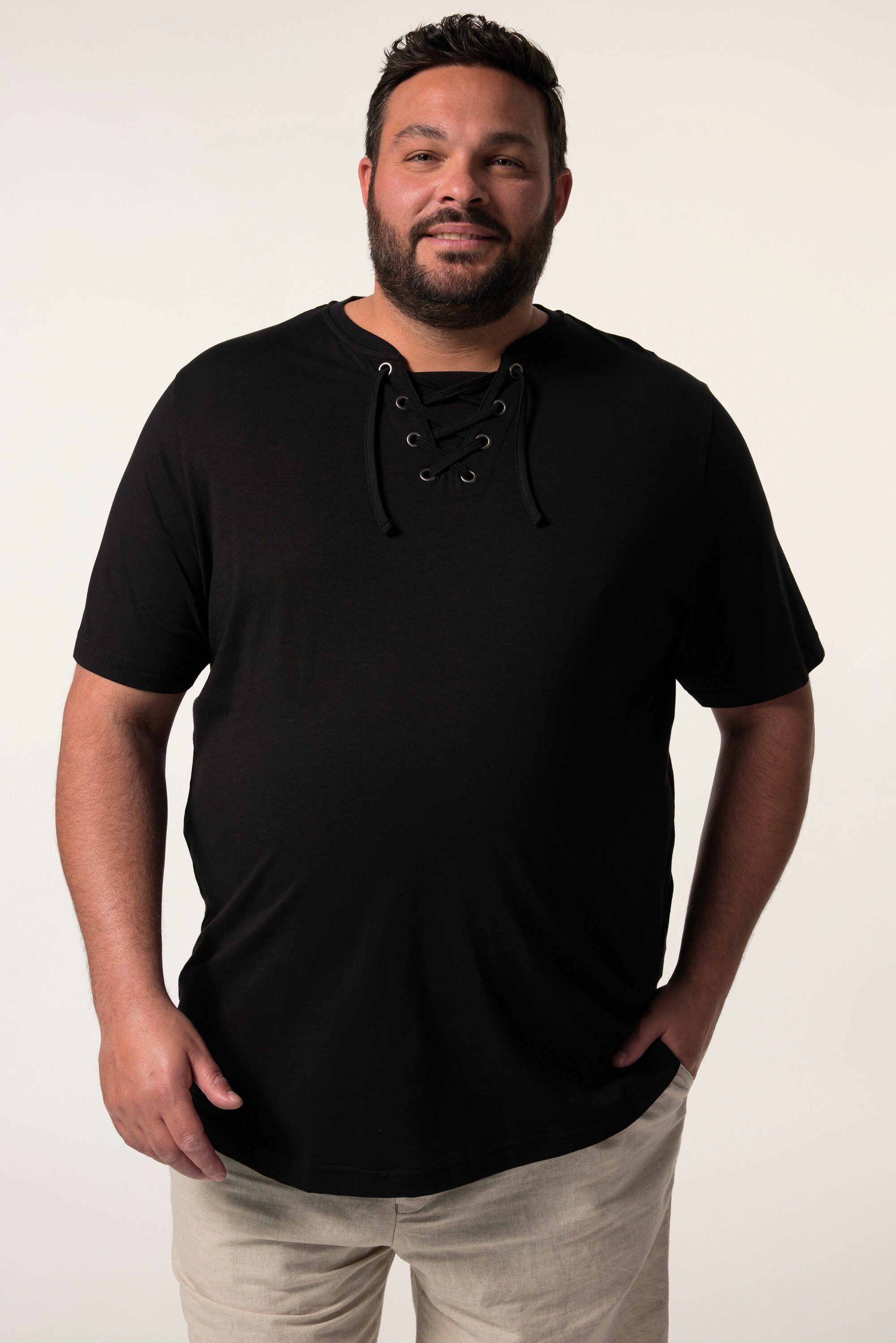 Men Plus T-Shirt Men+ T-Shirt Halbarm günstig online kaufen