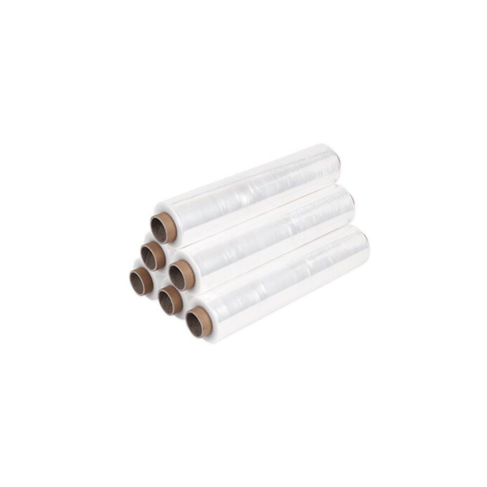 BruKa Folienrollen 23my Stretchfolie Palettenfolie Wickelfolie Verpackungsfolie, Umzugsfolie 500mm