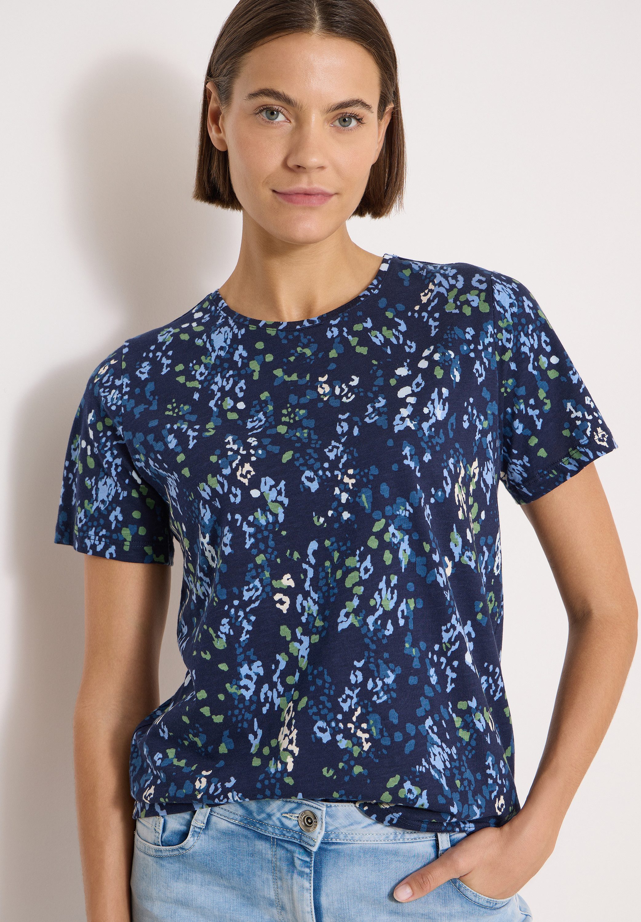 CECIL T-Shirt aus reiner Baumwolle