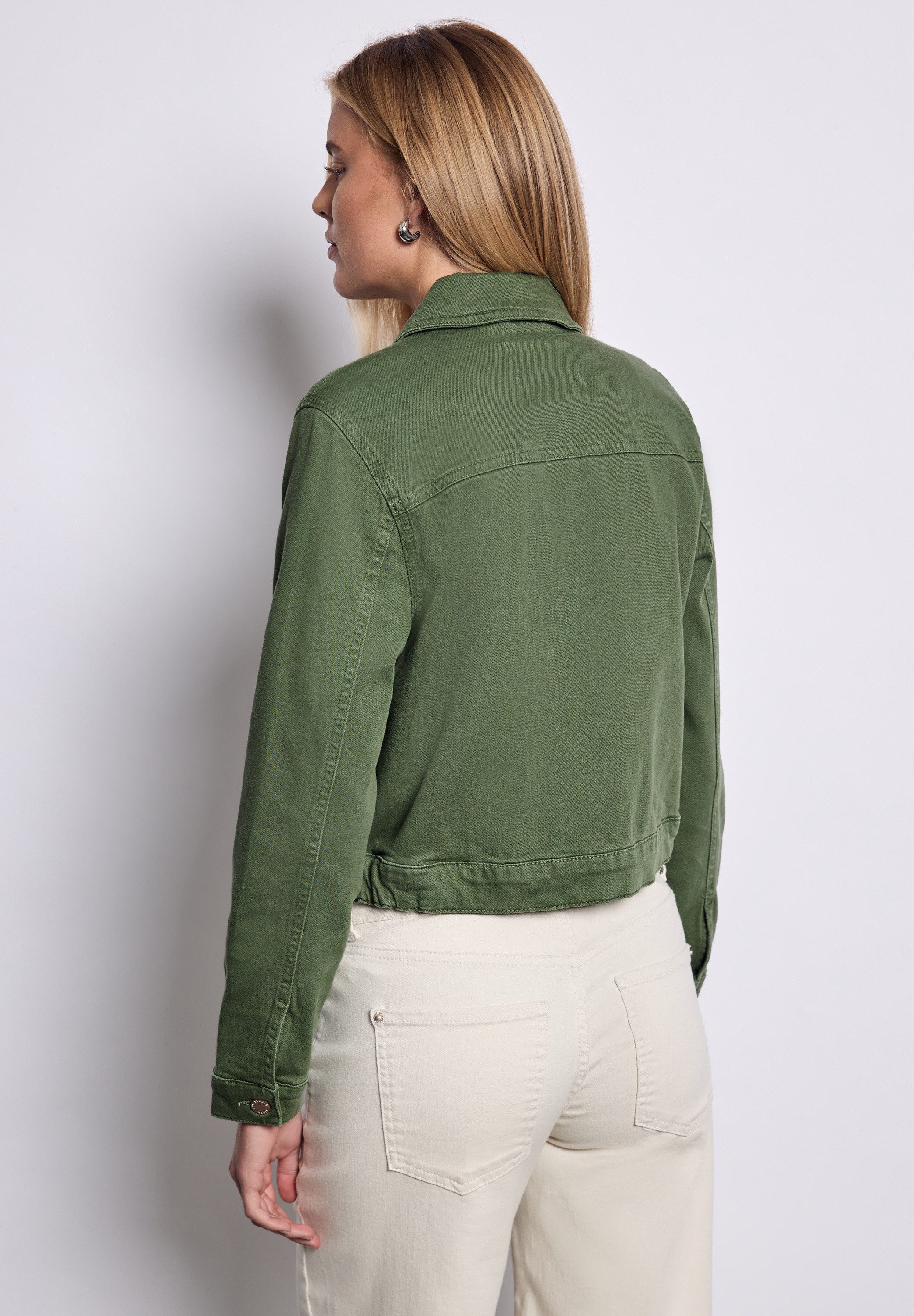 STREET ONE STUDIO Jeansjacke mit Brusttaschen günstig online kaufen