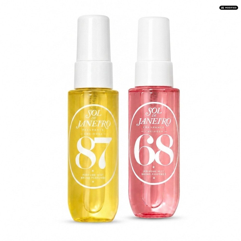 Sol de Janeiro Gesichts- und Körperspray Sol de Janeiro Cheirosa Duft Trio Set, Drei Sol de Janeiro Hair und Body Mists in praktischer Reisegröße