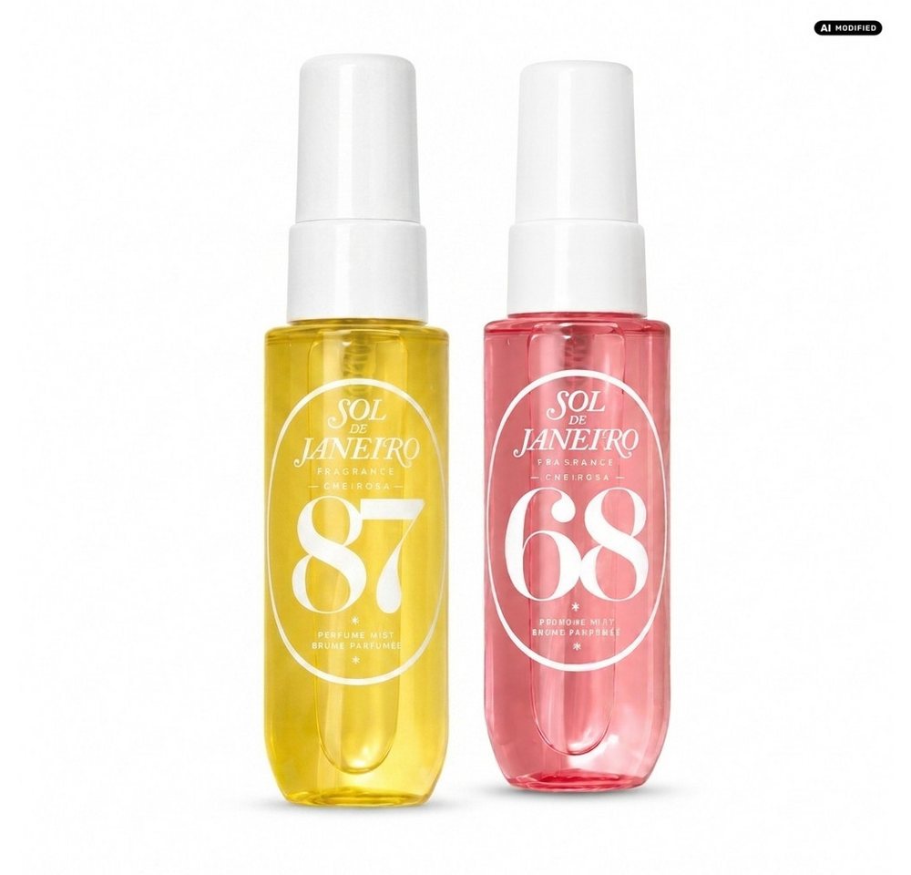 Sol de Janeiro Gesichts- und Körperspray Sol de Janeiro Cheirosa Duft Trio Set, Drei Sol de Janeiro Hair und Body Mists in praktischer Reisegröße
