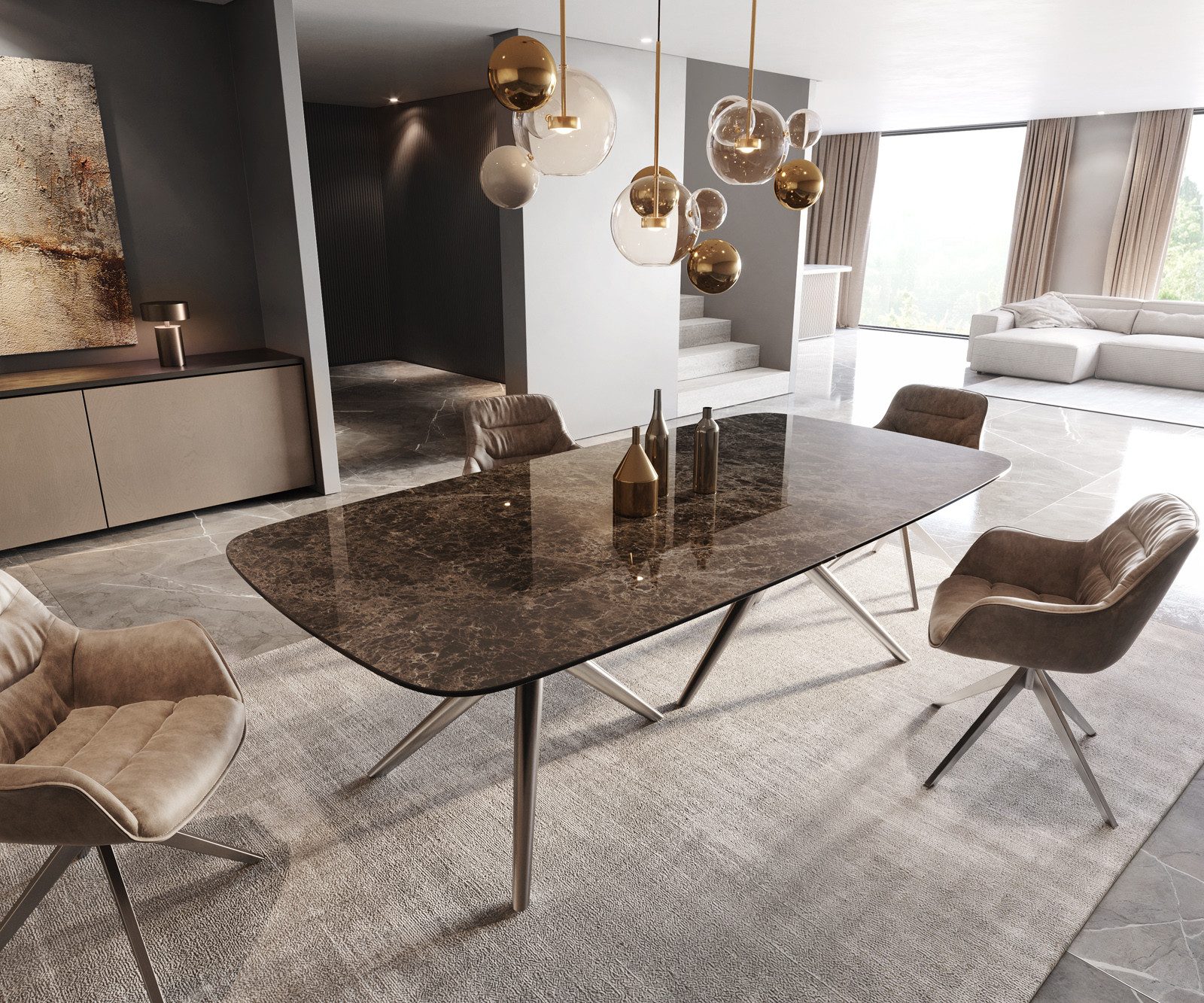 DELIFE Esstisch Edge, Boot Keramik Laminam® günstig online kaufen