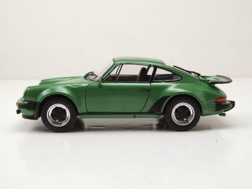 Whitebox Modellauto Porsche 911 Turbo 930 1974 grün metallic Modellauto 1:24 Whitebox, Maßstab 1:24