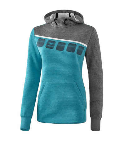 Erima Sweater »5-C Kapuzensweat Damen«