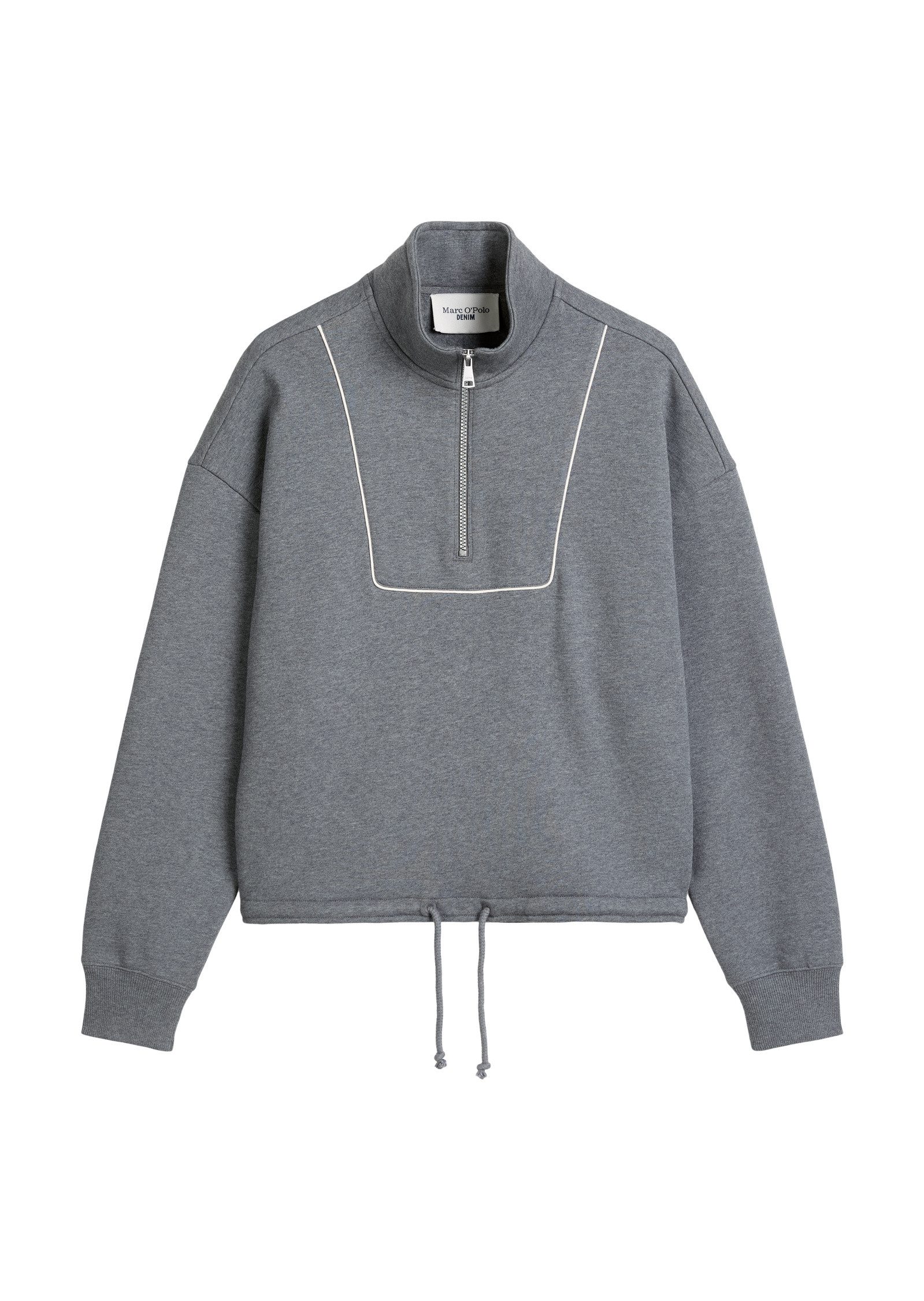 Sweatshirt aus weichem Organic-Cotton-Mix