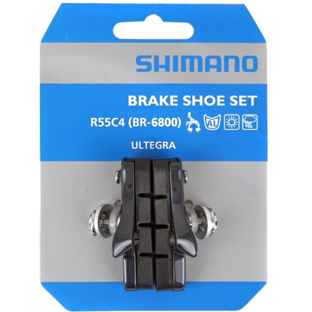 Shimano Felgenbremse SHIMANO Bremsschuh R55C4 Cartridge BR-R8010 1 Paar für Alufelge Bremss