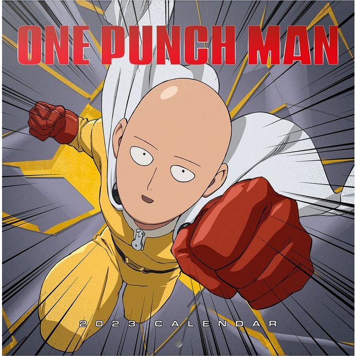 Grupo Erik Wandkalender One Punch Man Kalender 2023