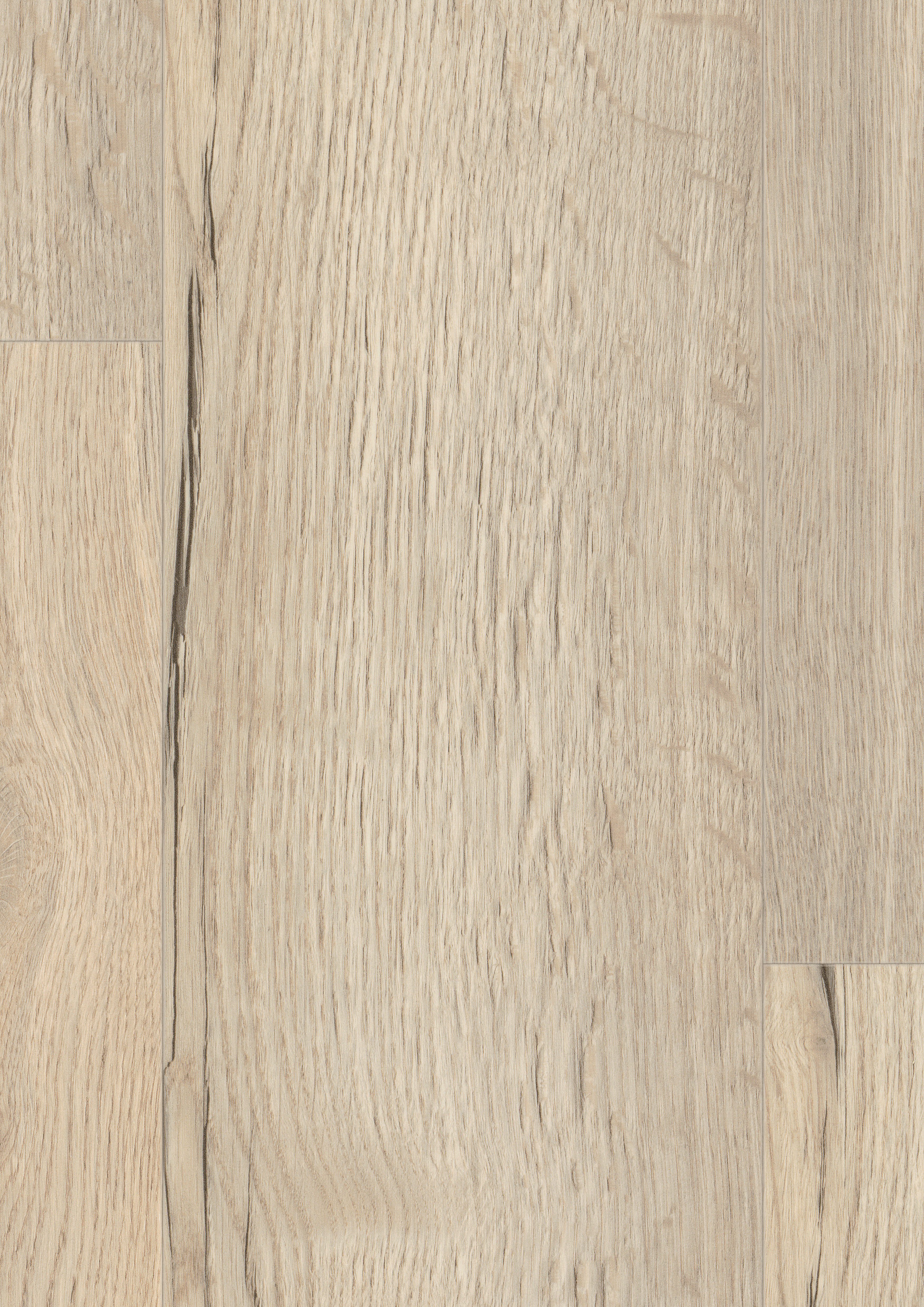 EGGER Vinylboden Aquadura EDF144 Halifax Eiche weiss (7,5mm; 1,995qm), Wasserbeständig, Holzbasierter elastischer Bodenbelag mit HDF Trägerplatte