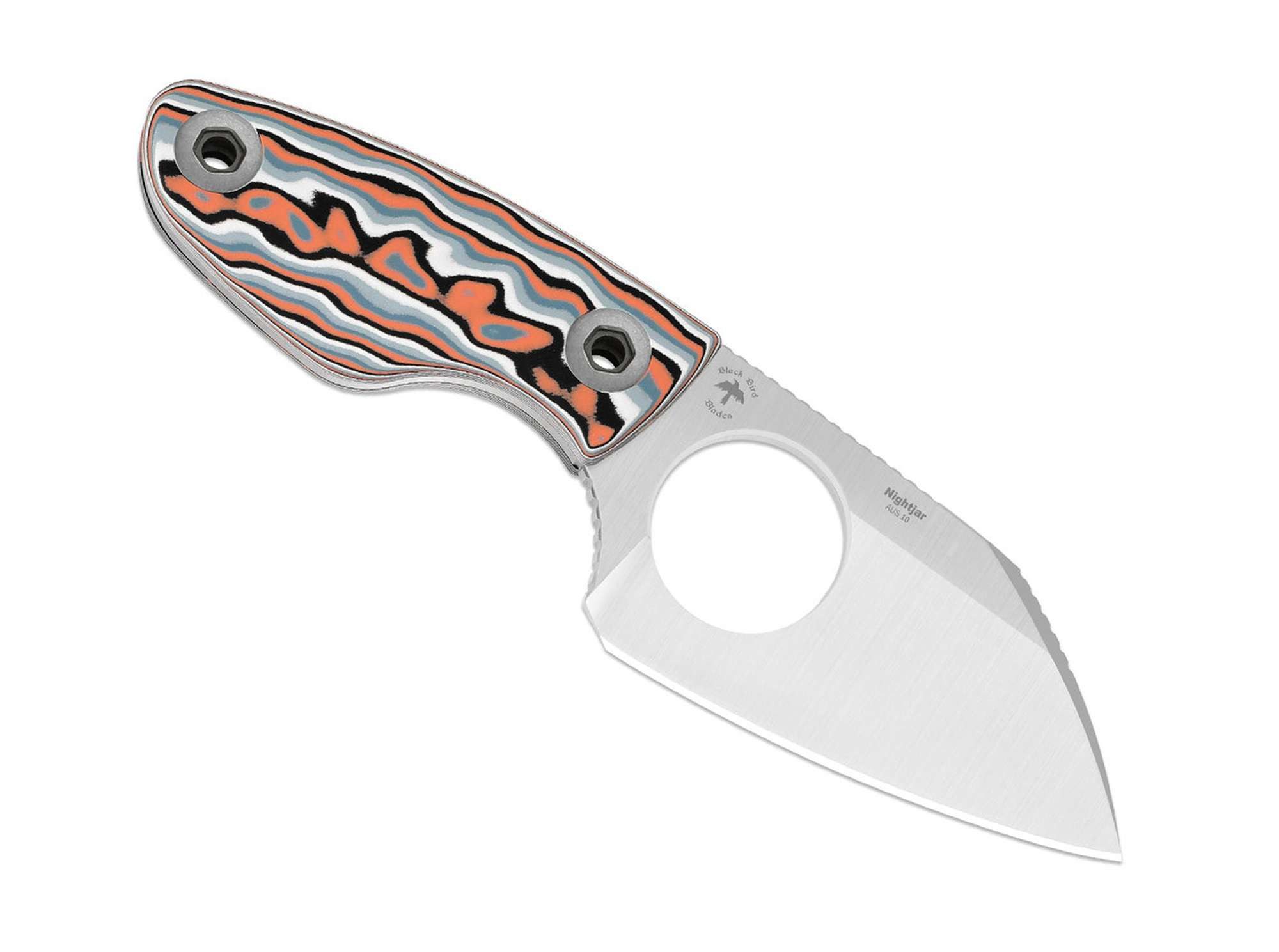 Kizer Taschenmesser Kizer Nightjar AUS-10 Multicolor Vortex Pattern Micarta