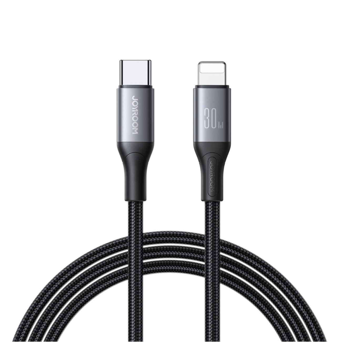 JOYROOM Flash USB-Kabel, USB-C auf iPhone Kabel 30W PD, 1m, Nylon, robuste Stecker