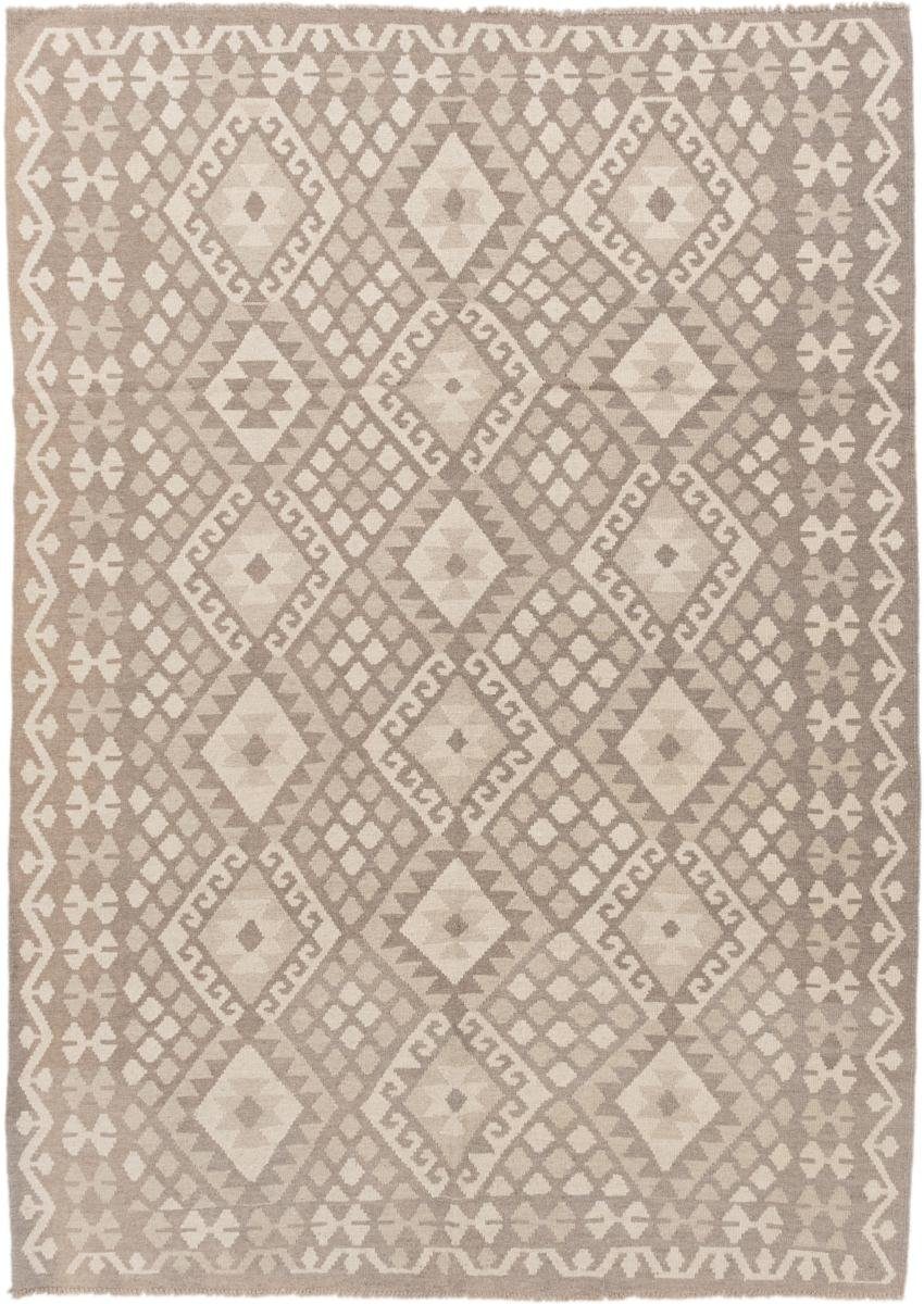 Orientteppich Kelim Afghan Heritage 208x287 Handgewebter Moderner Orientteppich, Nain Trading, rechteckig, Höhe: 3 mm