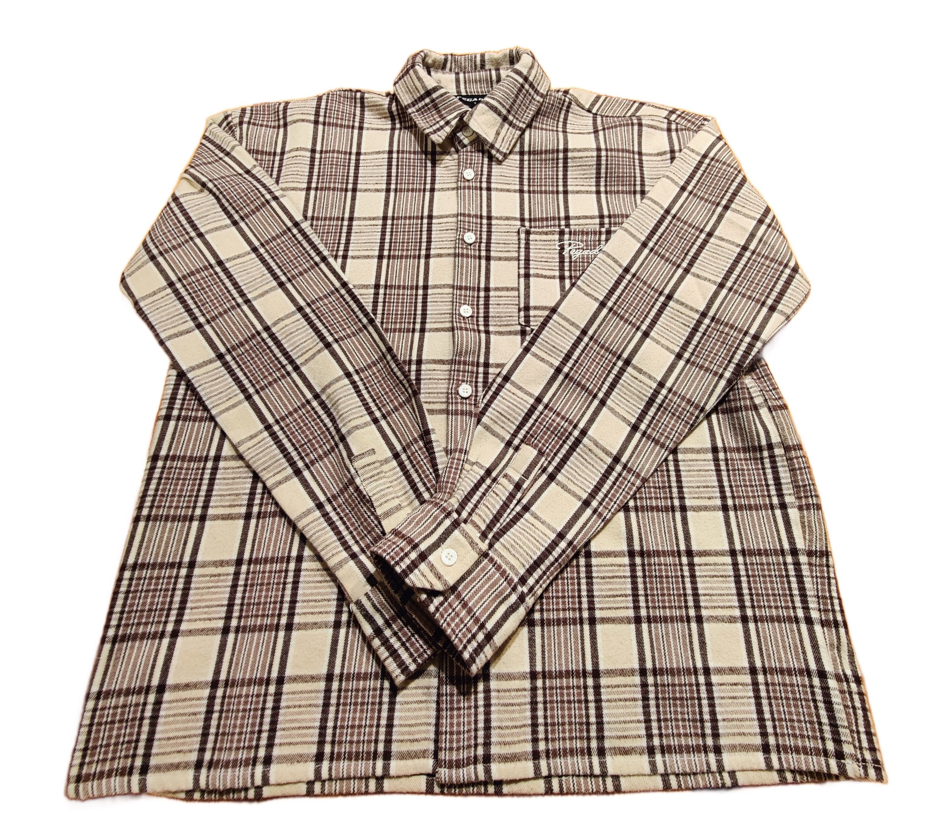 PEGADOR Sweatshirt Signar Oversized Flannel Shirt
