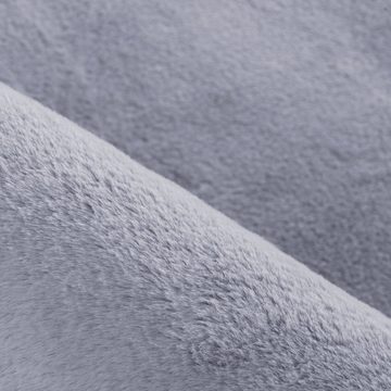 Hochflor-Teppich Teppich für den Flur oder Küche Unicolor - Einfarbig, Stilvoll Günstig, Läufer, Höhe: 20 mm