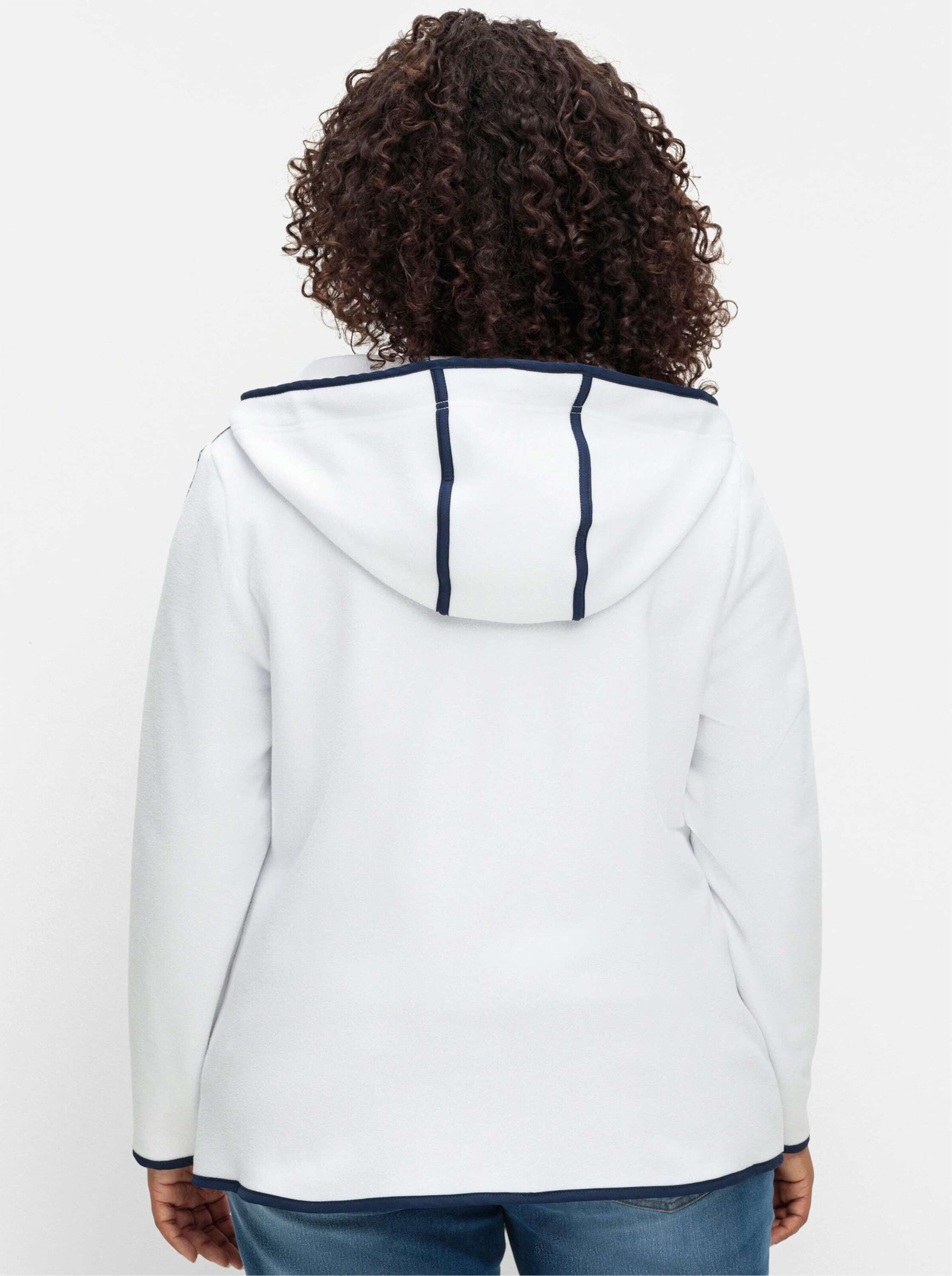 Sieh an! Fleecejacke Fleece-Jacke Langarm günstig online kaufen