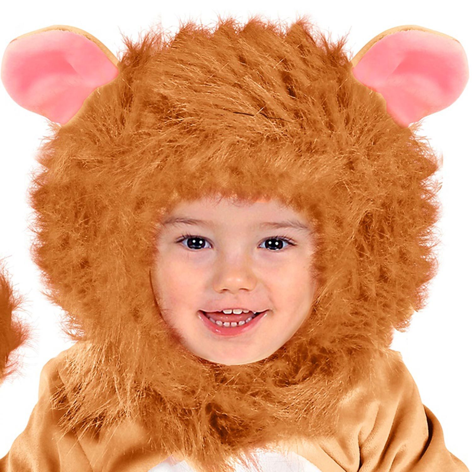 Widmann S.r.l. Kostüm Baby Tierkostüm 'Löwen König', Braun - Kleinkindk