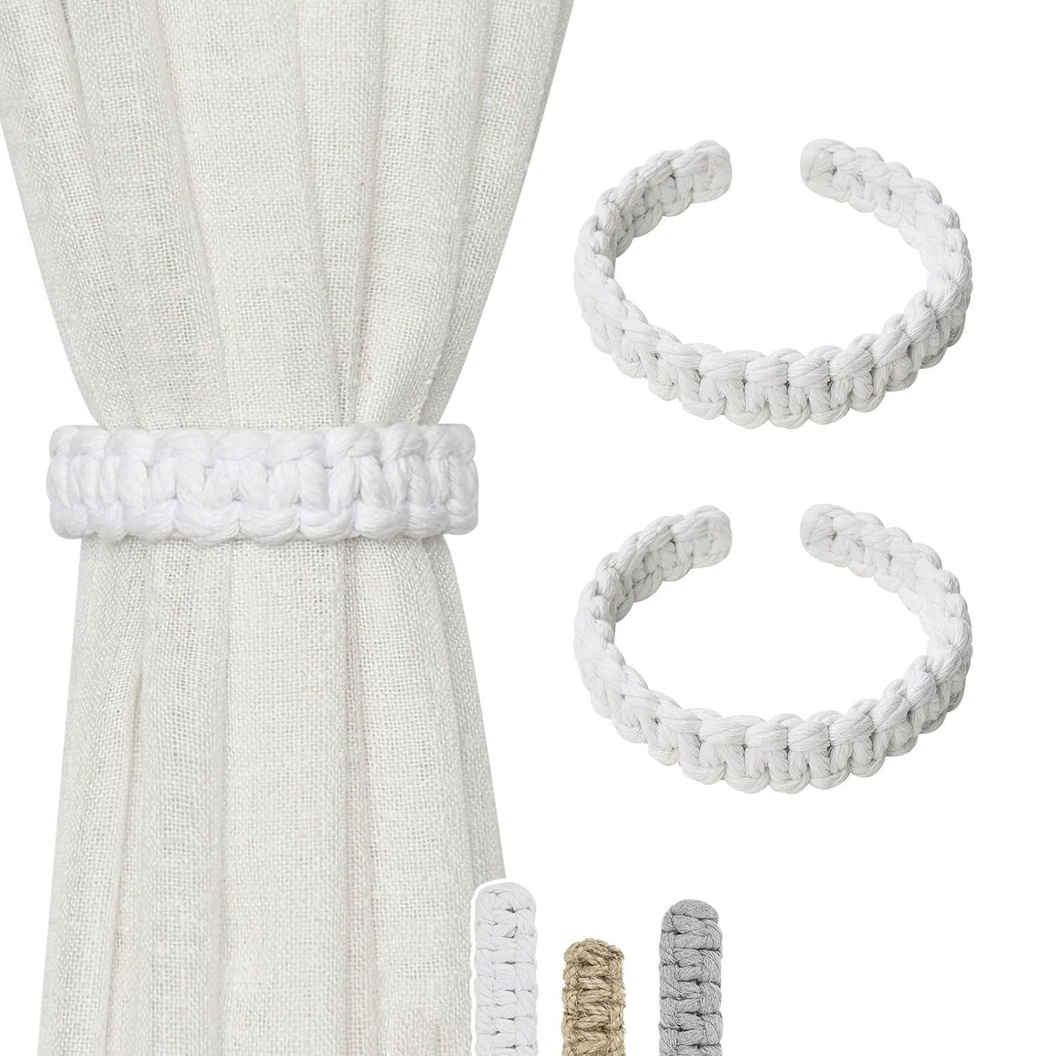BYSURE Raffhalter, (2-tlg), Raffhalter Rustikaler Stil günstig online kaufen