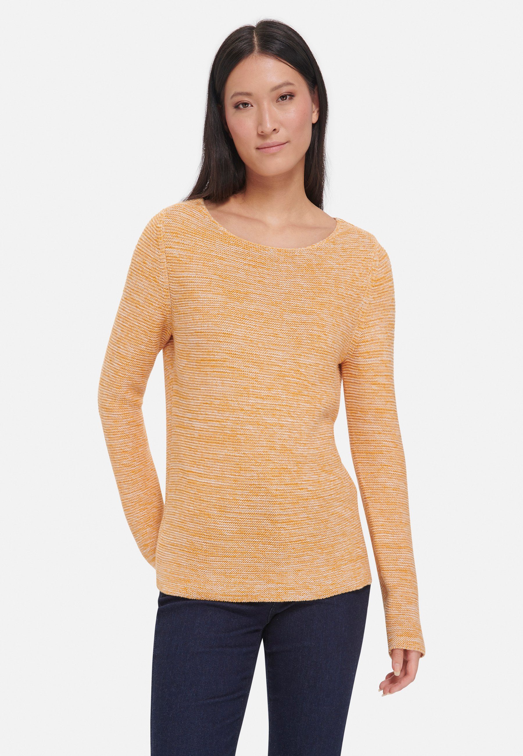 Peter Hahn Strickpullover Cotton MUSTARD YELLOW