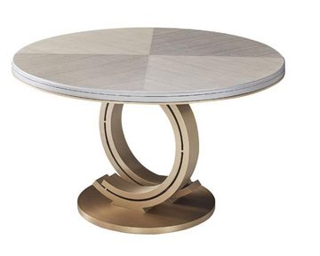 JVmoebel Essgruppe, Design Rund Tisch 4x Stühle Ess Zimmer Sitz Garnitur Holz 5tlg. Set