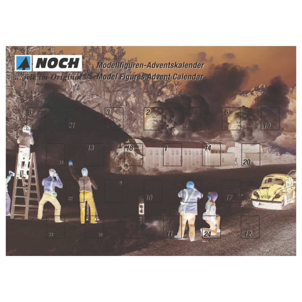 NOCH Adventskalender TT Figuren-Adventskalender 45998