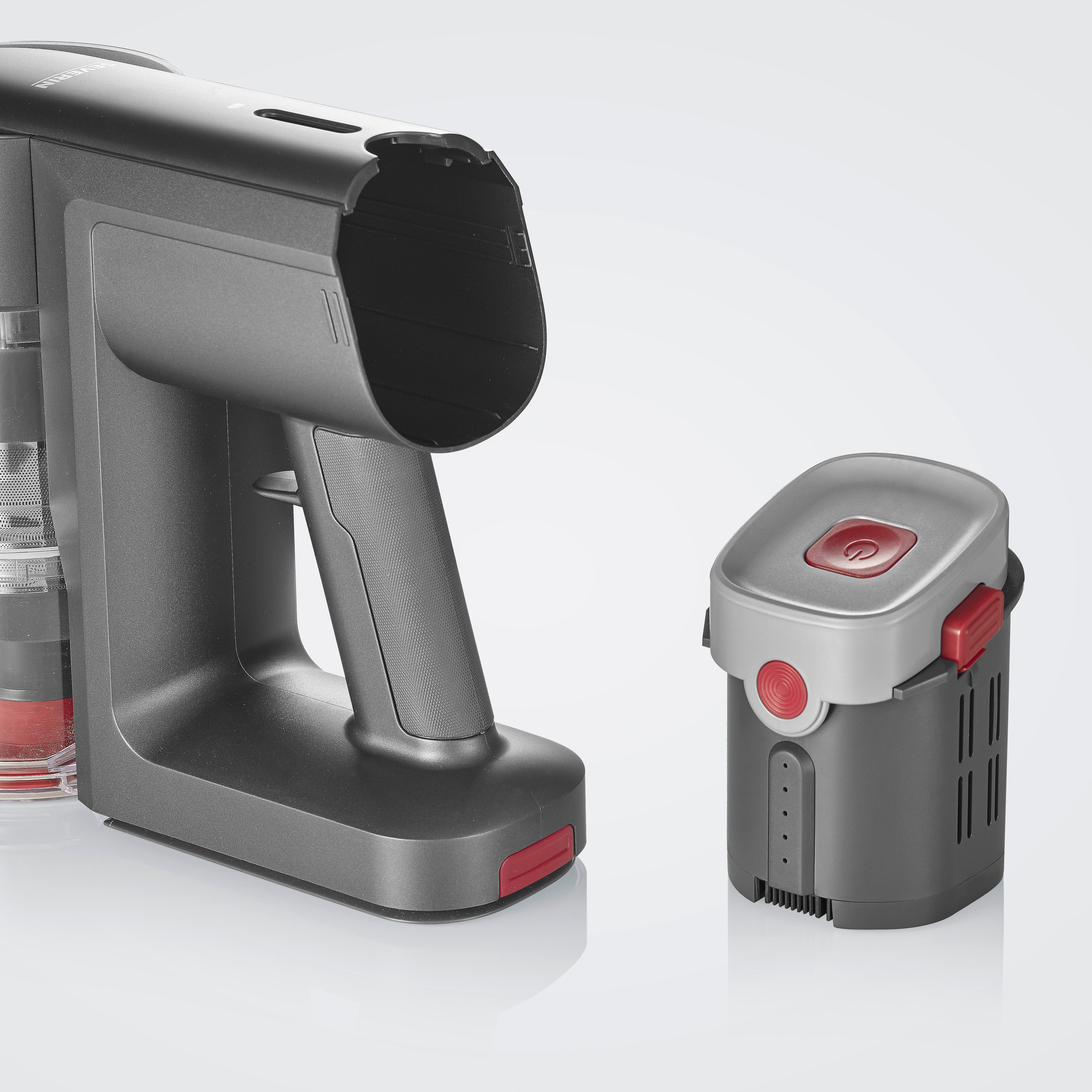 Severin Akku-Hand-und Stielstaubsauger HV 7968, 300 W, beutellos, Kabelloser 2-in-1 Hand- und Stielstaubsauger "S-Power"