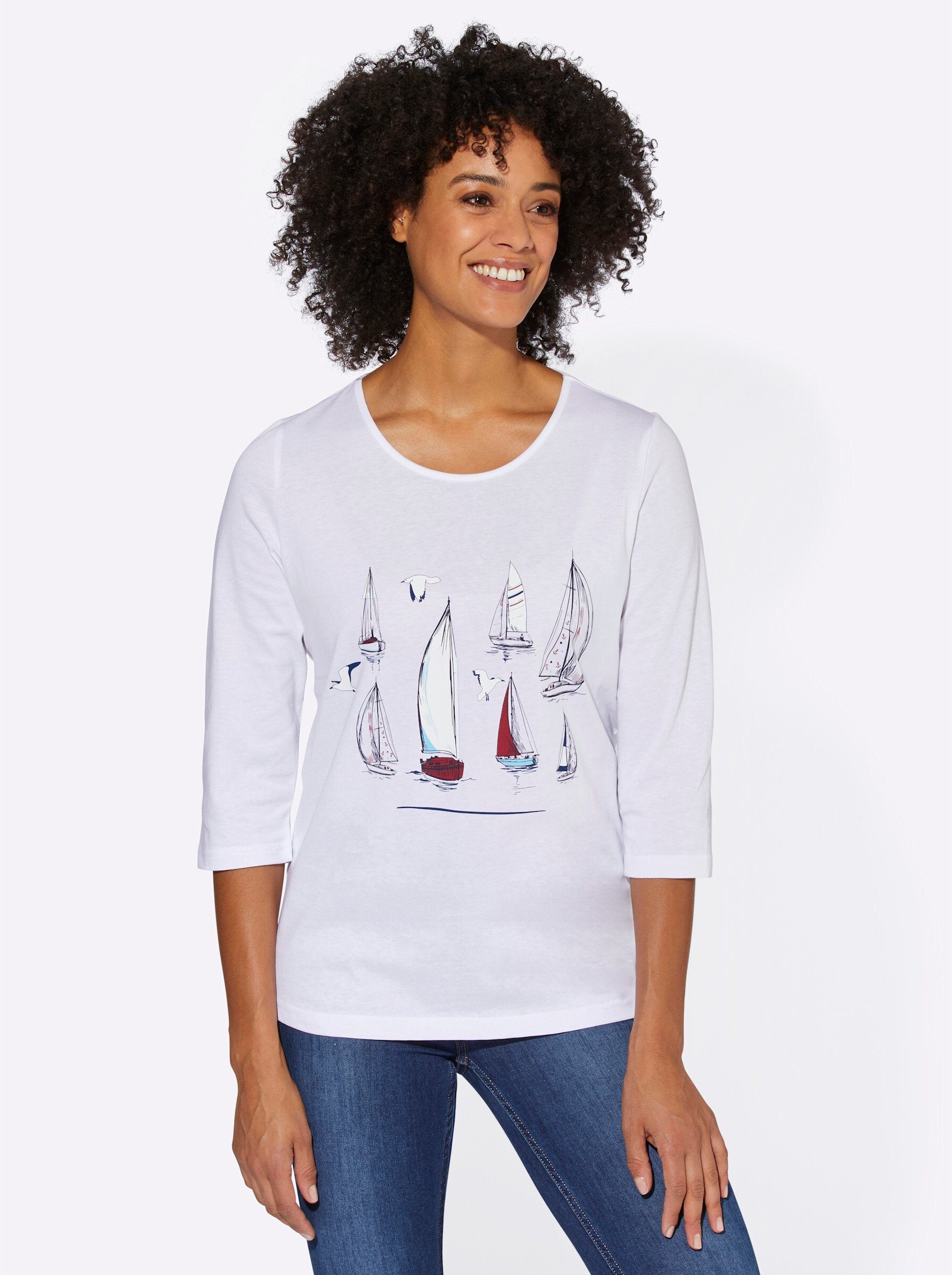 Sieh an! T-Shirt 3/4-Arm-Shirt . günstig online kaufen