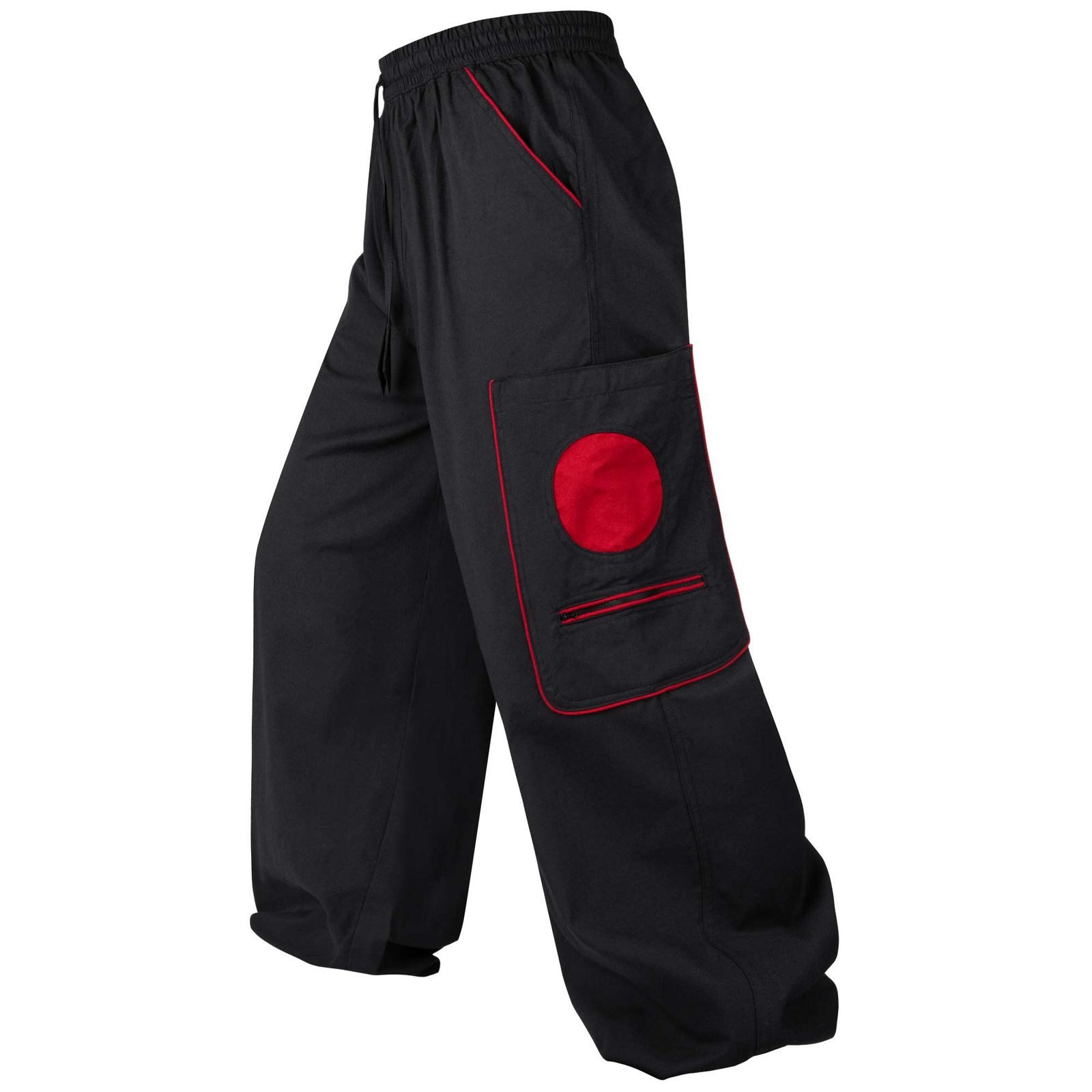 Cargohose Kunst und Magie Unisex Goa Pluderhose Pumphose Freizeithose Cargohose