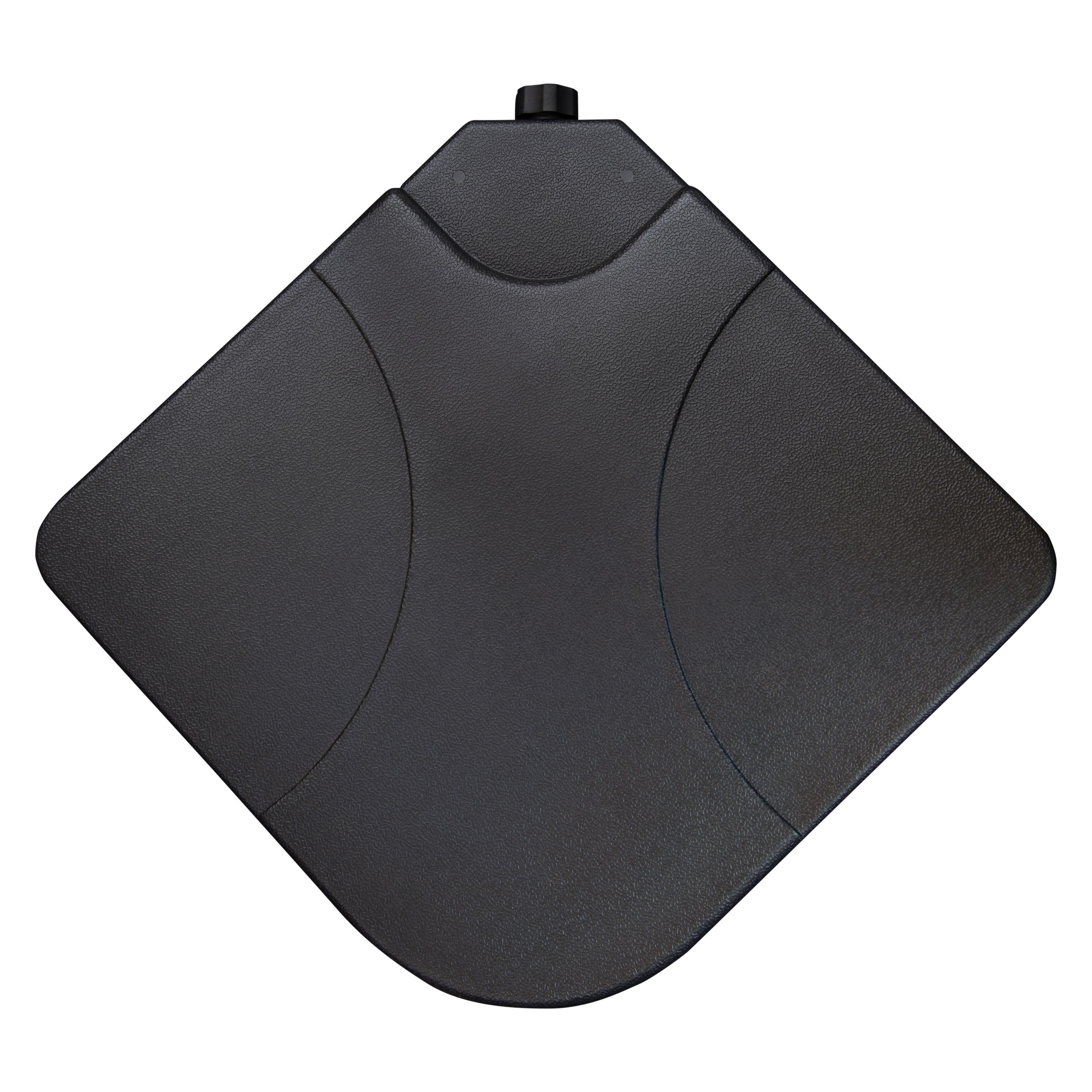 doppler® Betonschirmständer Beschwerplatte doppler BHT 50x7x50 cm grau