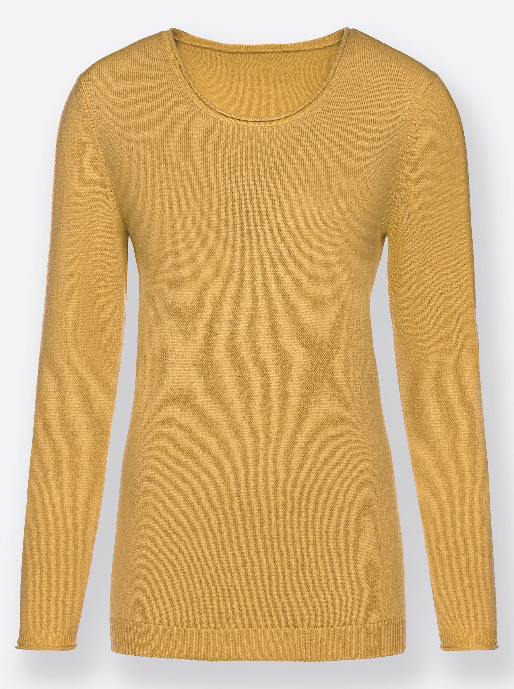 Strickpullover Kaschmir-Pullover Langarm Jersey