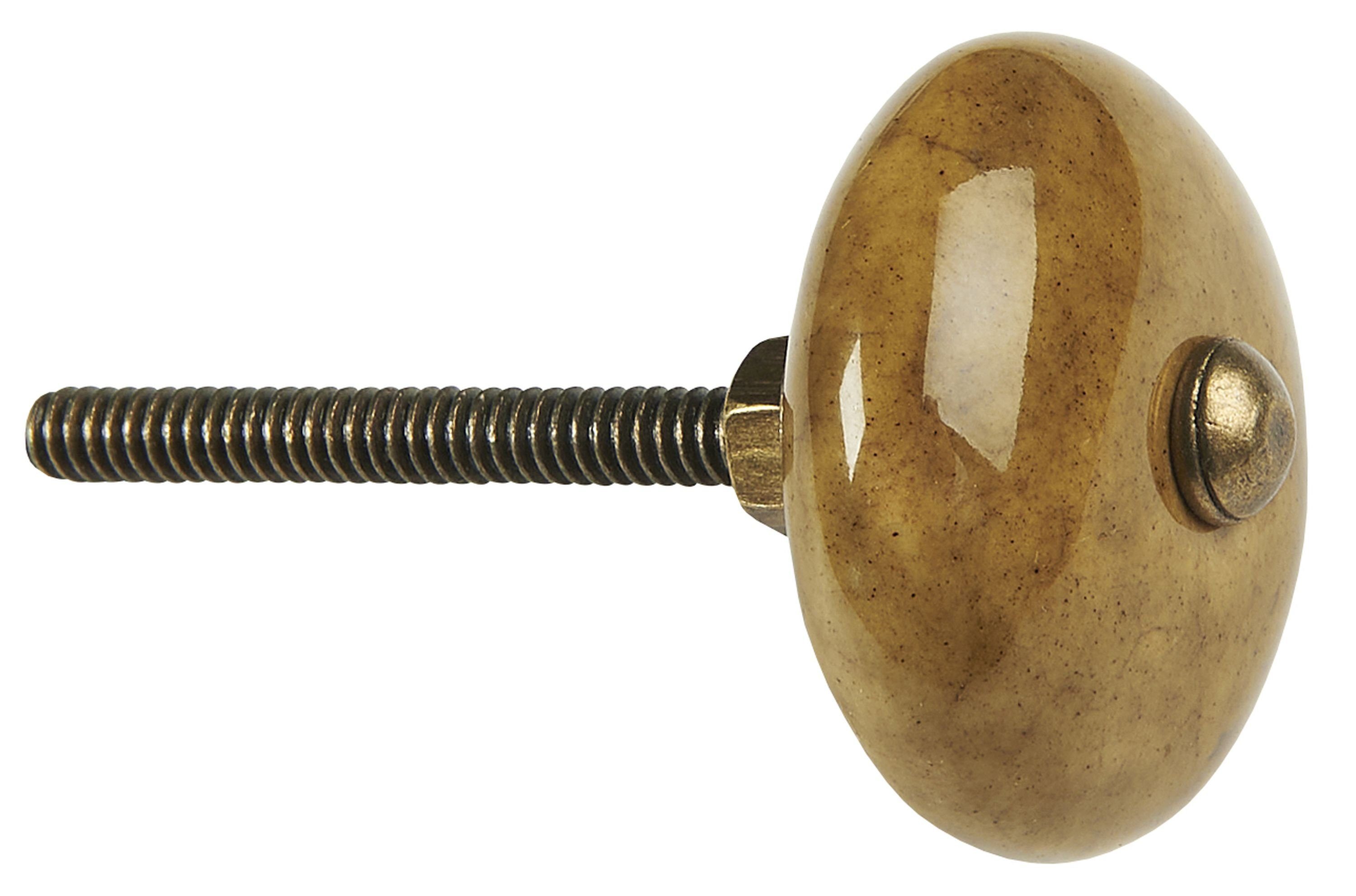 Ib Laursen Griff Laursen - Möbelgriff Schubladengriff Griff Möbelknauf Keramik