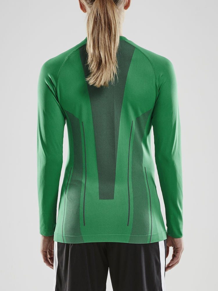 Craft Langarmshirt Pro Control Seamless (nahtlos) Unterwäsche grün Damen