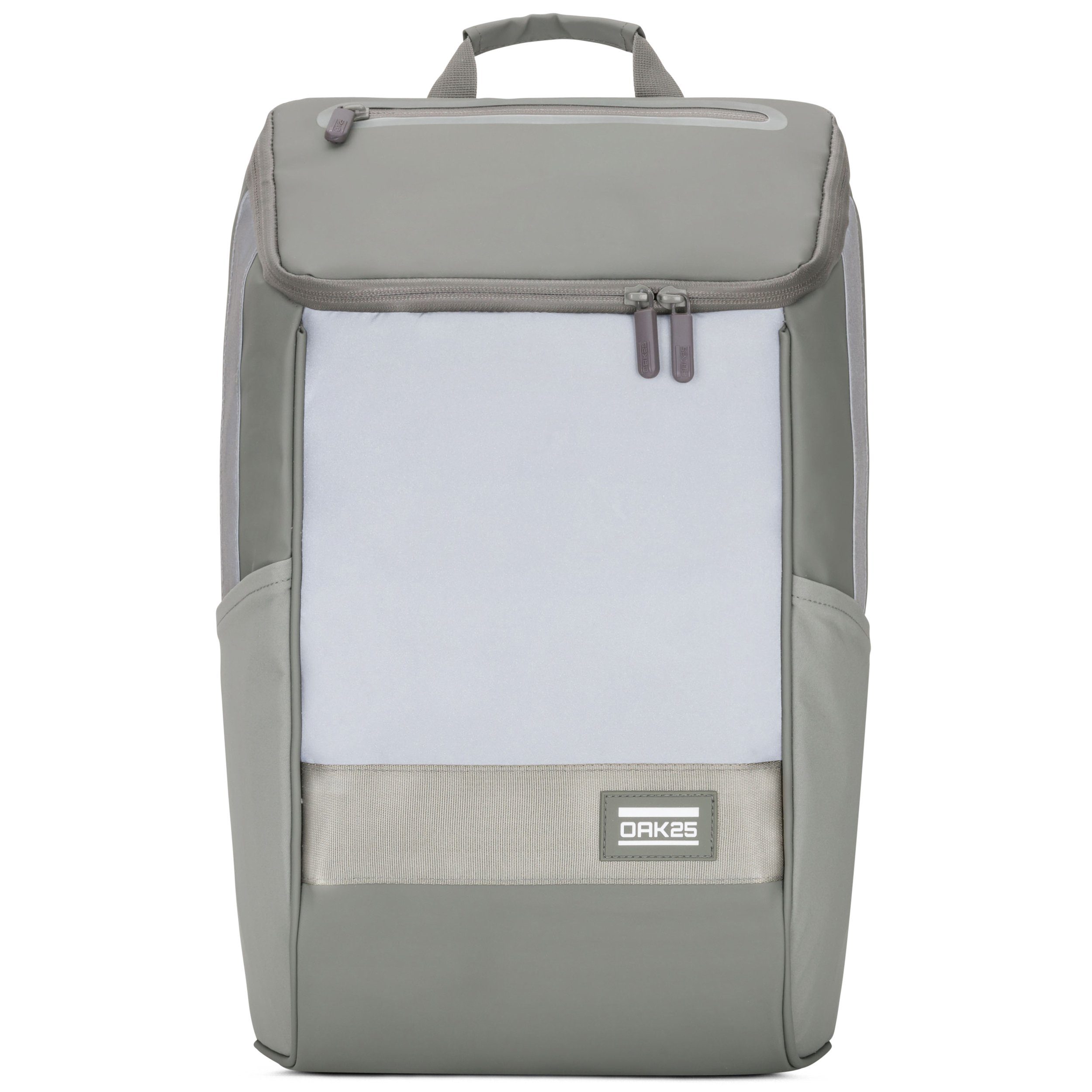 Cityrucksack Wasserabweisend salbeigrün Rucksack OAK25 Reflektierend, Daybag,