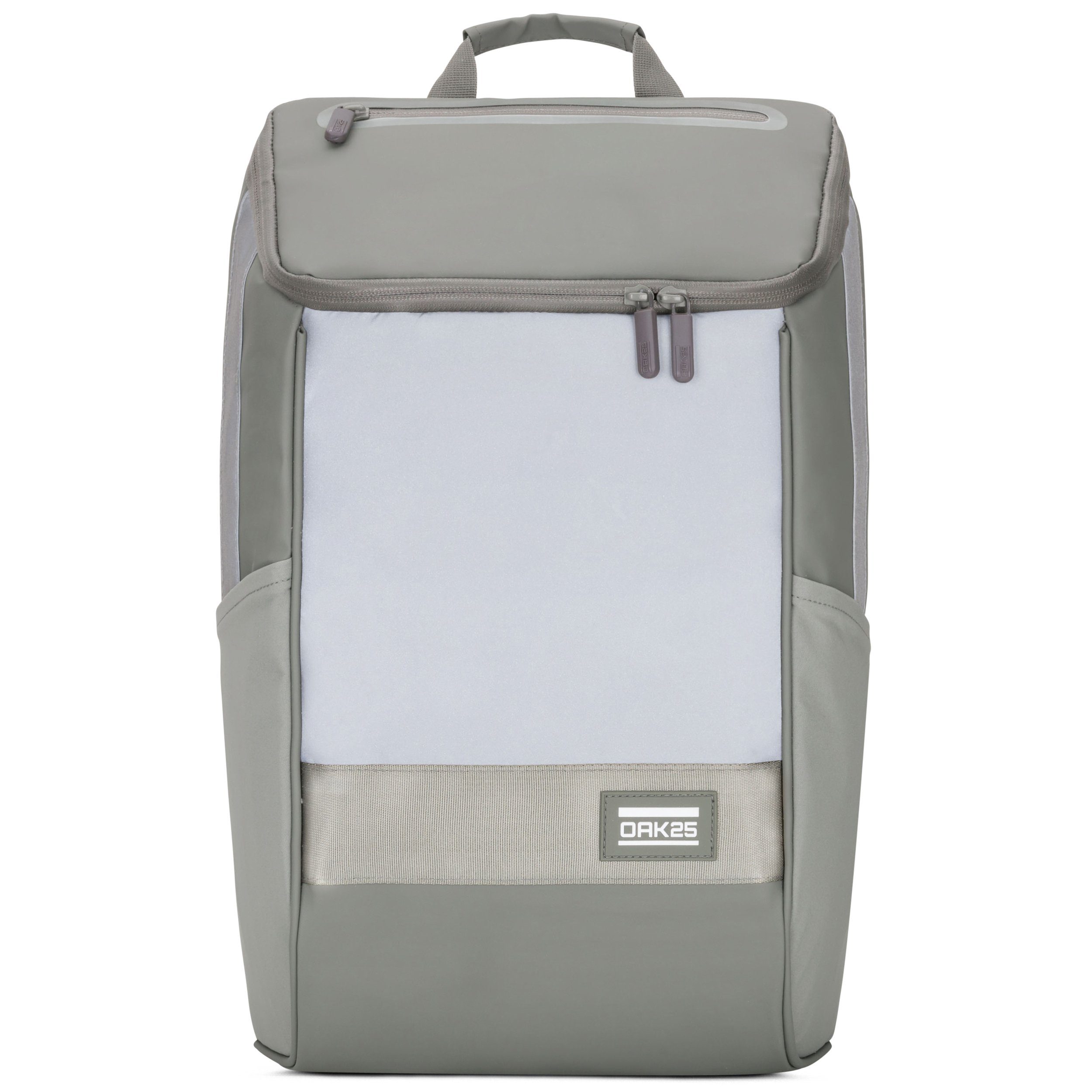 Cityrucksack Wasserabweisend Rucksack Reflektierend, OAK25 Daybag, salbeigrün