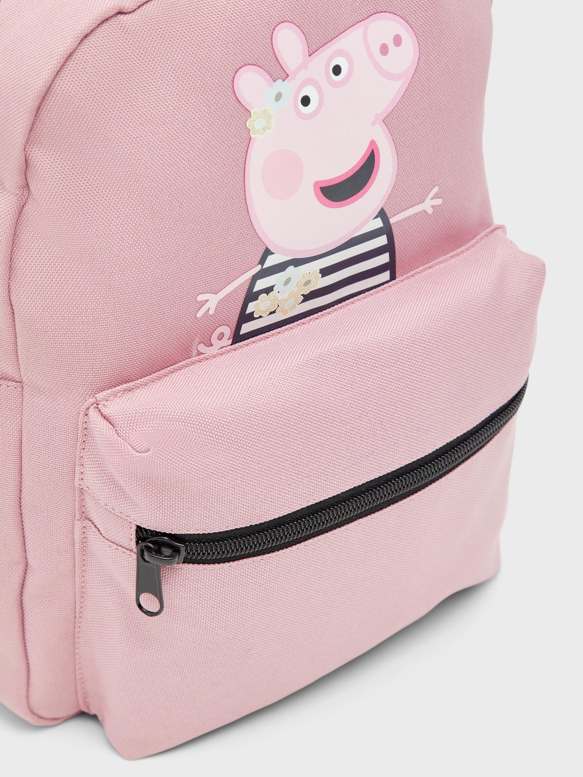 Name It Kinderrucksack Kinder Rucksack mit Peppa Design Lilas-Einheitsgröße (1-tlg., Rucksack)