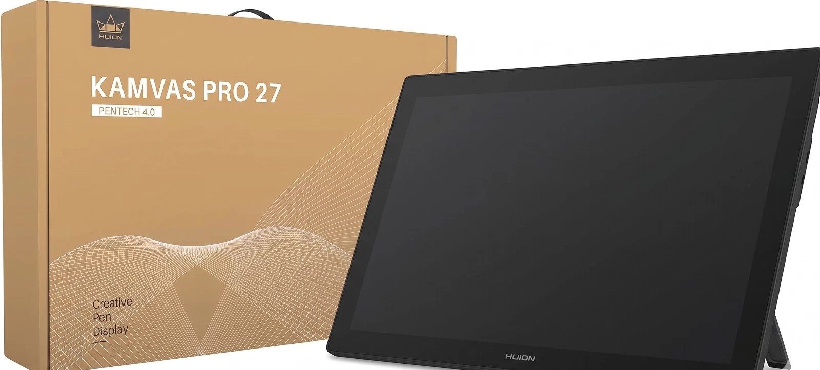 HUION Huion Kamvas Pro 27 Grafiktablett 4K UHD 27" Pen Grafiktablett