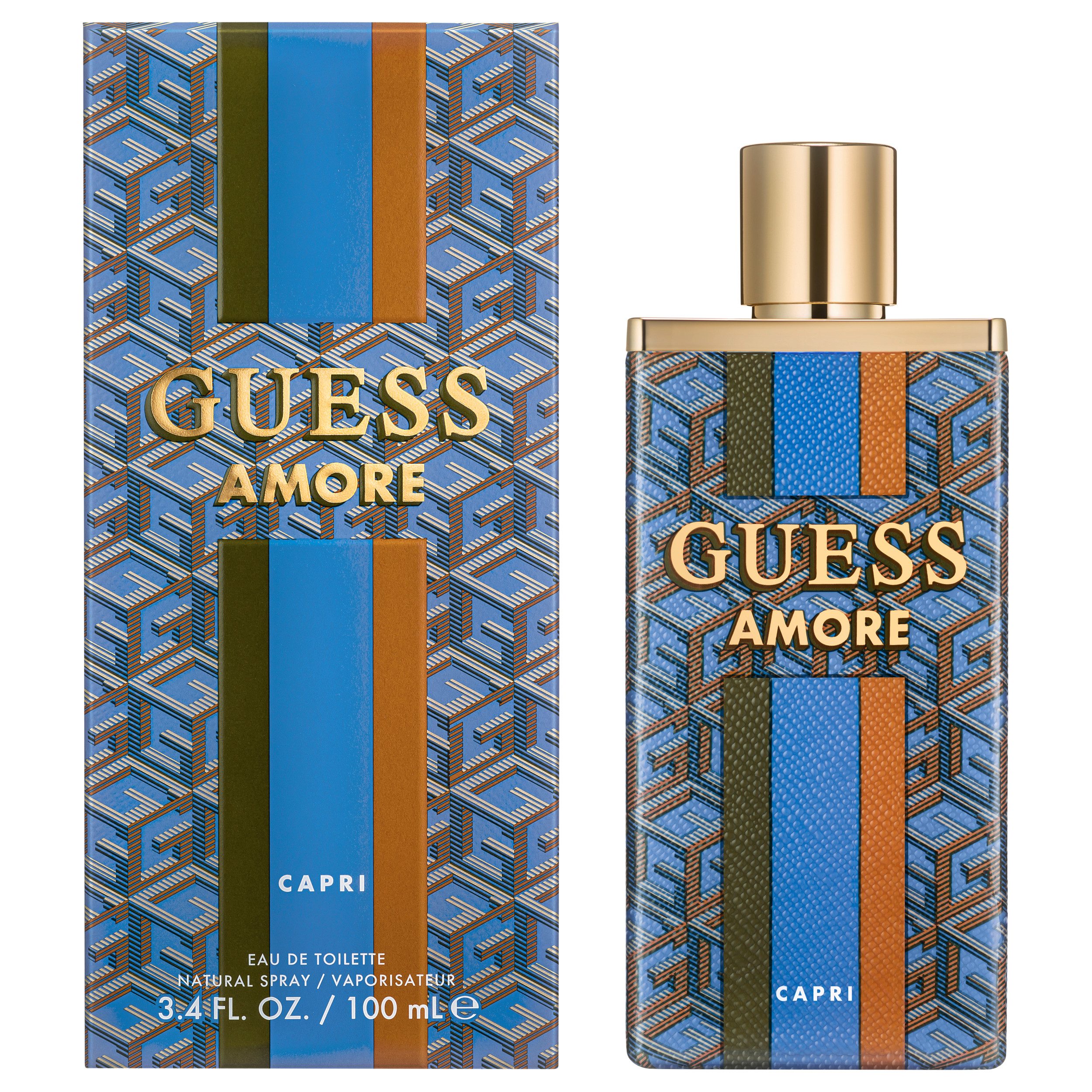 Guess Eau de Toilette AMORE CAPRI EDT, 1-tlg., mit blumig-holziger Duftnote
