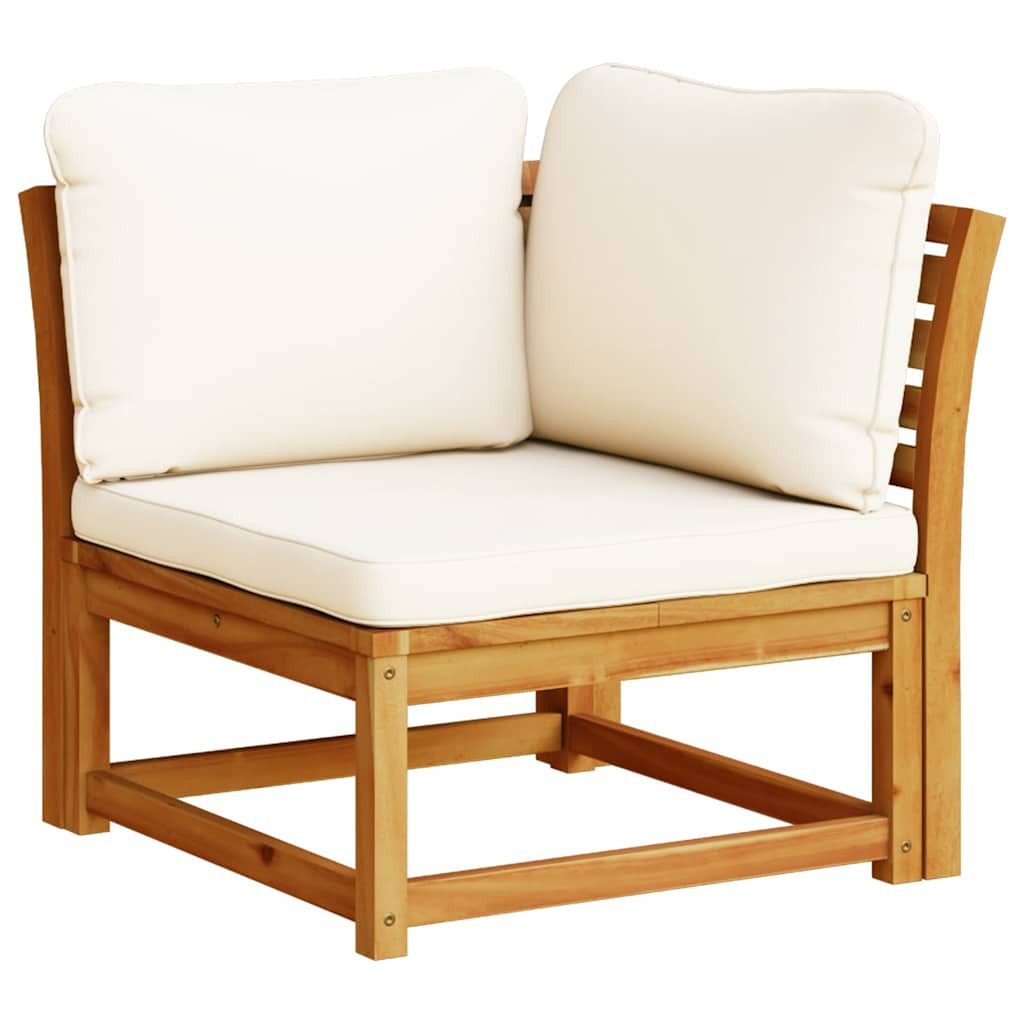 vidaXL Sofaelement Garten-Ecksofa mit Kissen 73x73x65 günstig online kaufen