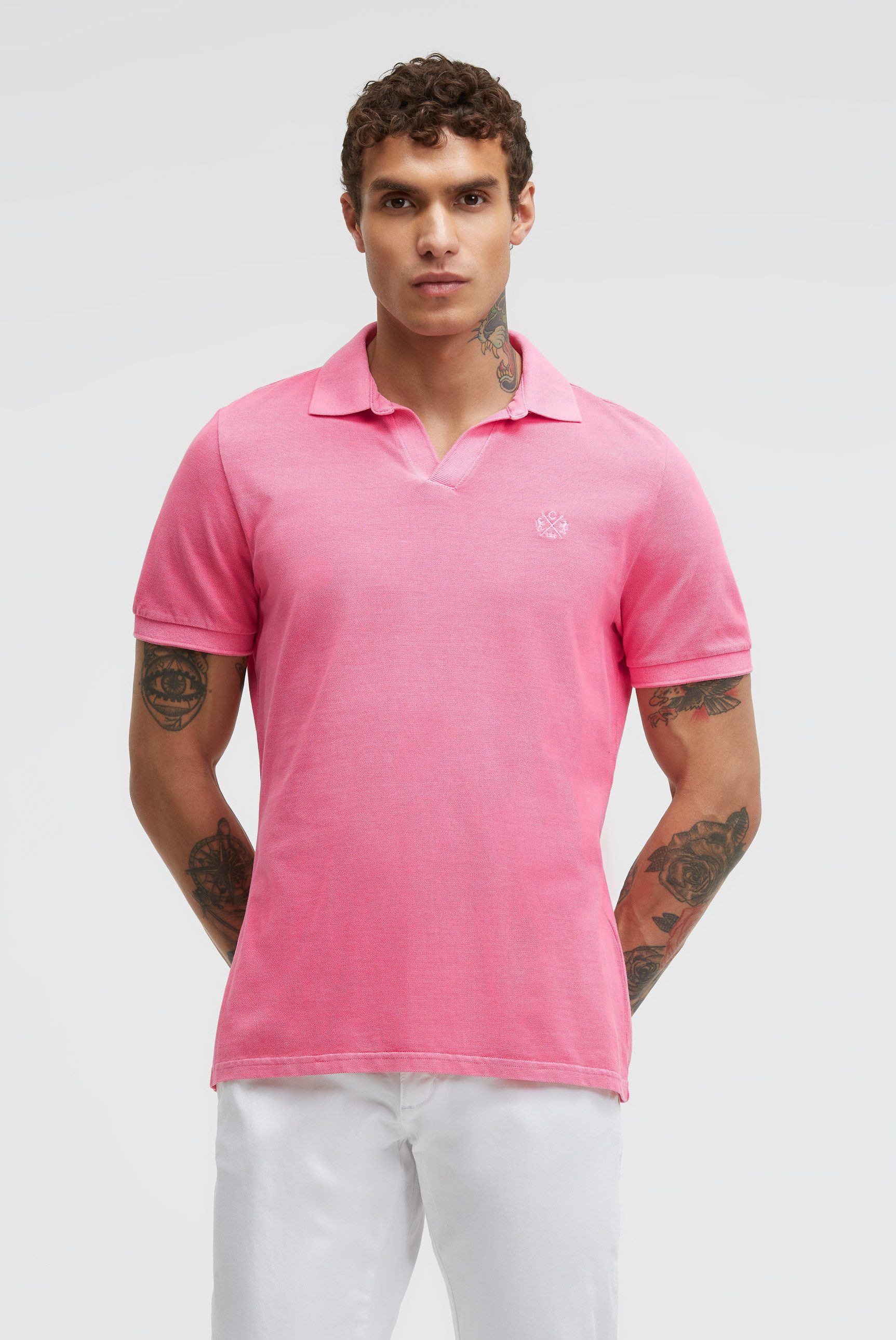 CMPD Poloshirt aus Baumwolle