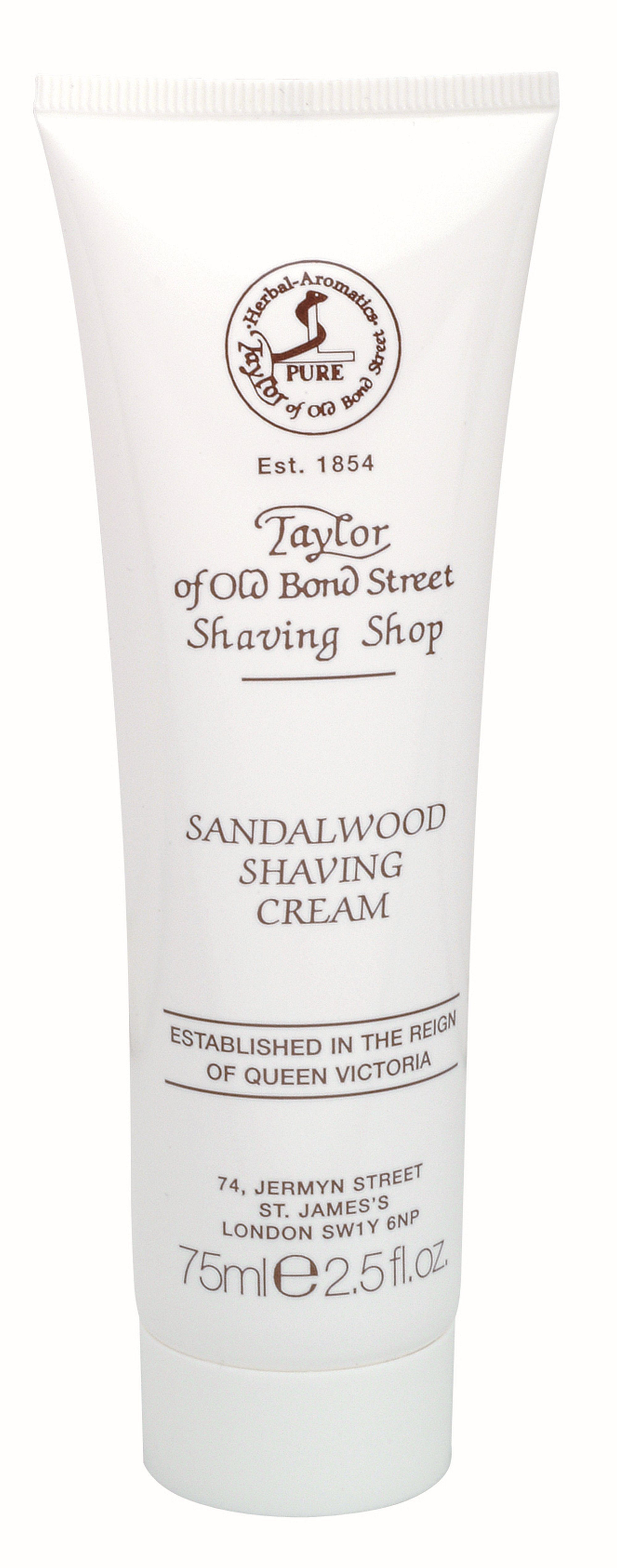 Taylor of Old Bond Street Rasiercreme Taylor of Old Bond: Sandalwood Luxury Shaving Cream | Rasiergele