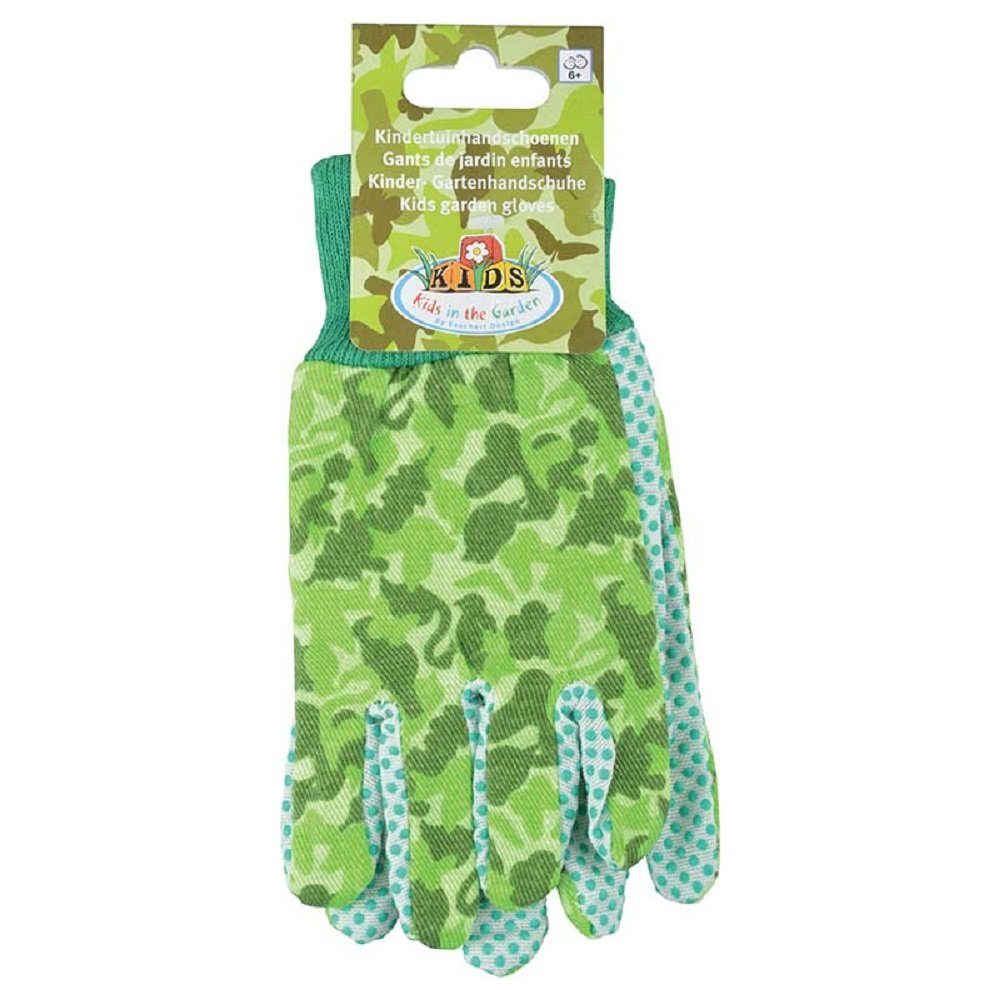 Kinderhandschuhe Handschuhe Gartenhandschuhe Kinder grün Garten 