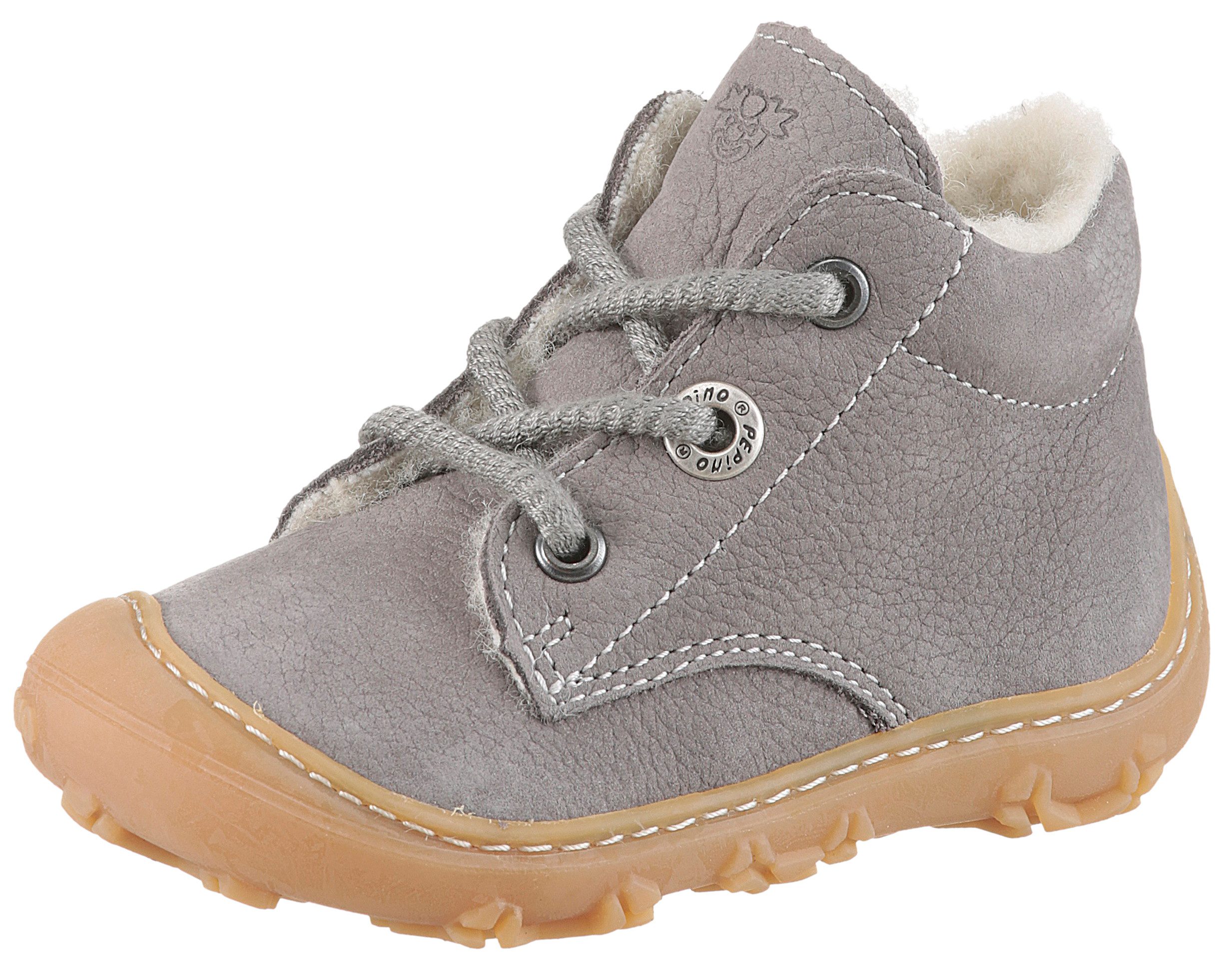 PEPINO by RICOSTA Colin WMS: weit Lauflernschuh Babyschuh, Winterstiefel mit Warmfutter, Größenschablone zum Download