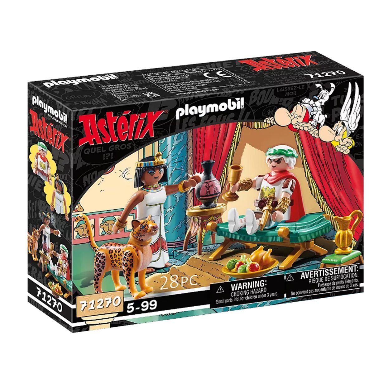 Playmobil® Spielwelt PLAYMOBIL® 71270 - Asterix - Cäsar und Kleopatra günstig online kaufen